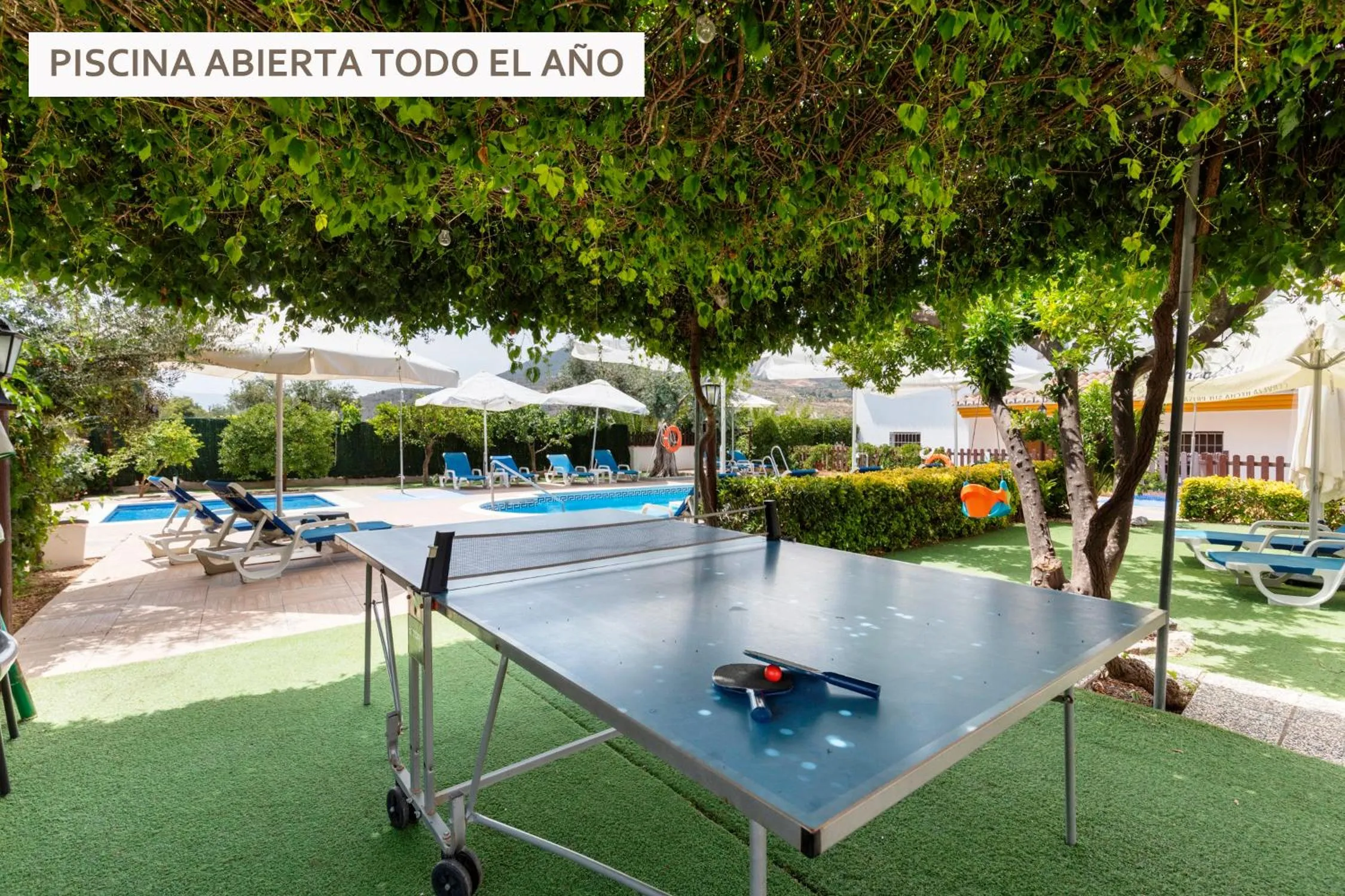 Swimming pool in Hostal y Apartamento Rural Los Naranjos