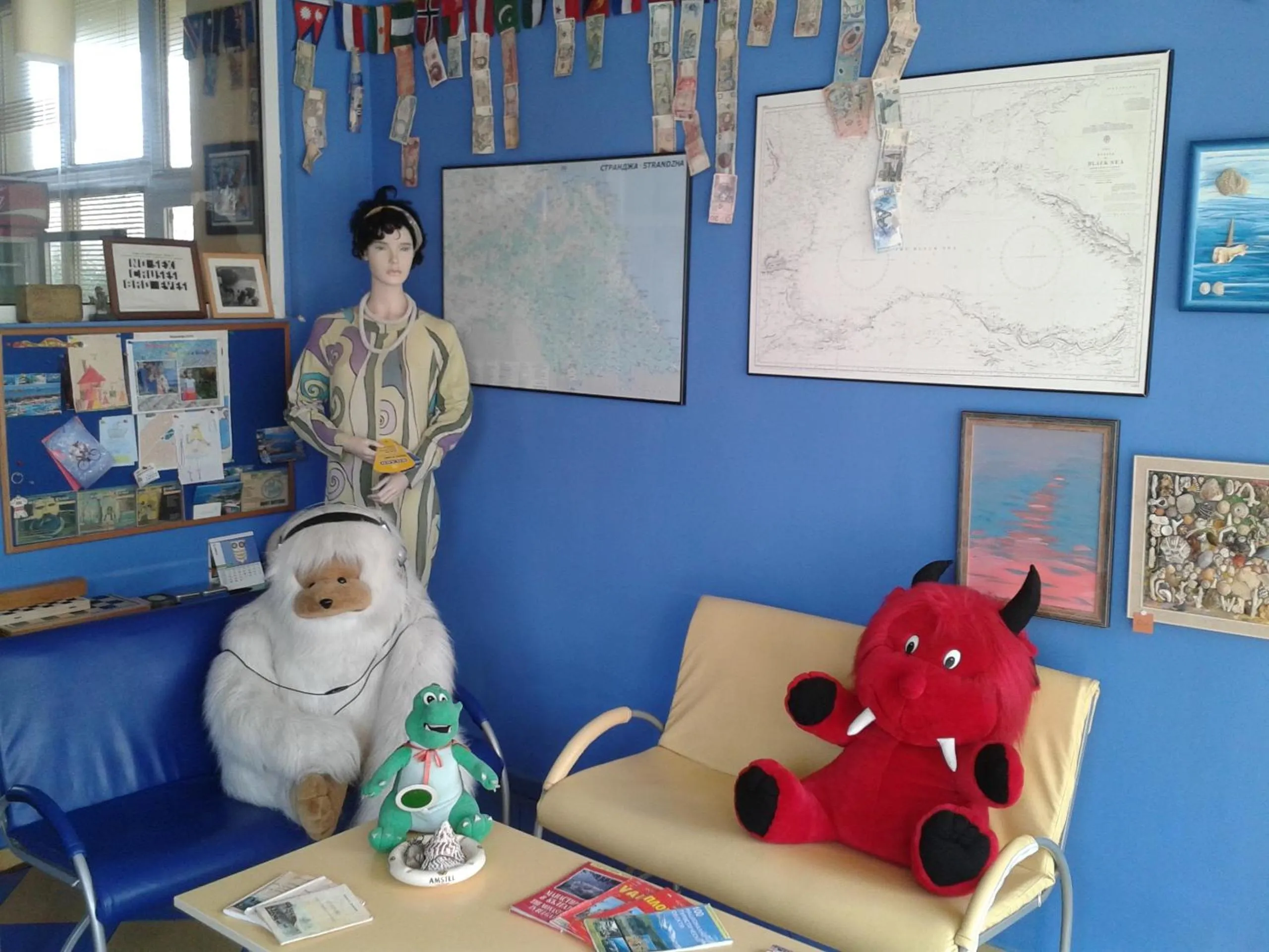 Decorative detail in The Colourful Mansion Hotel