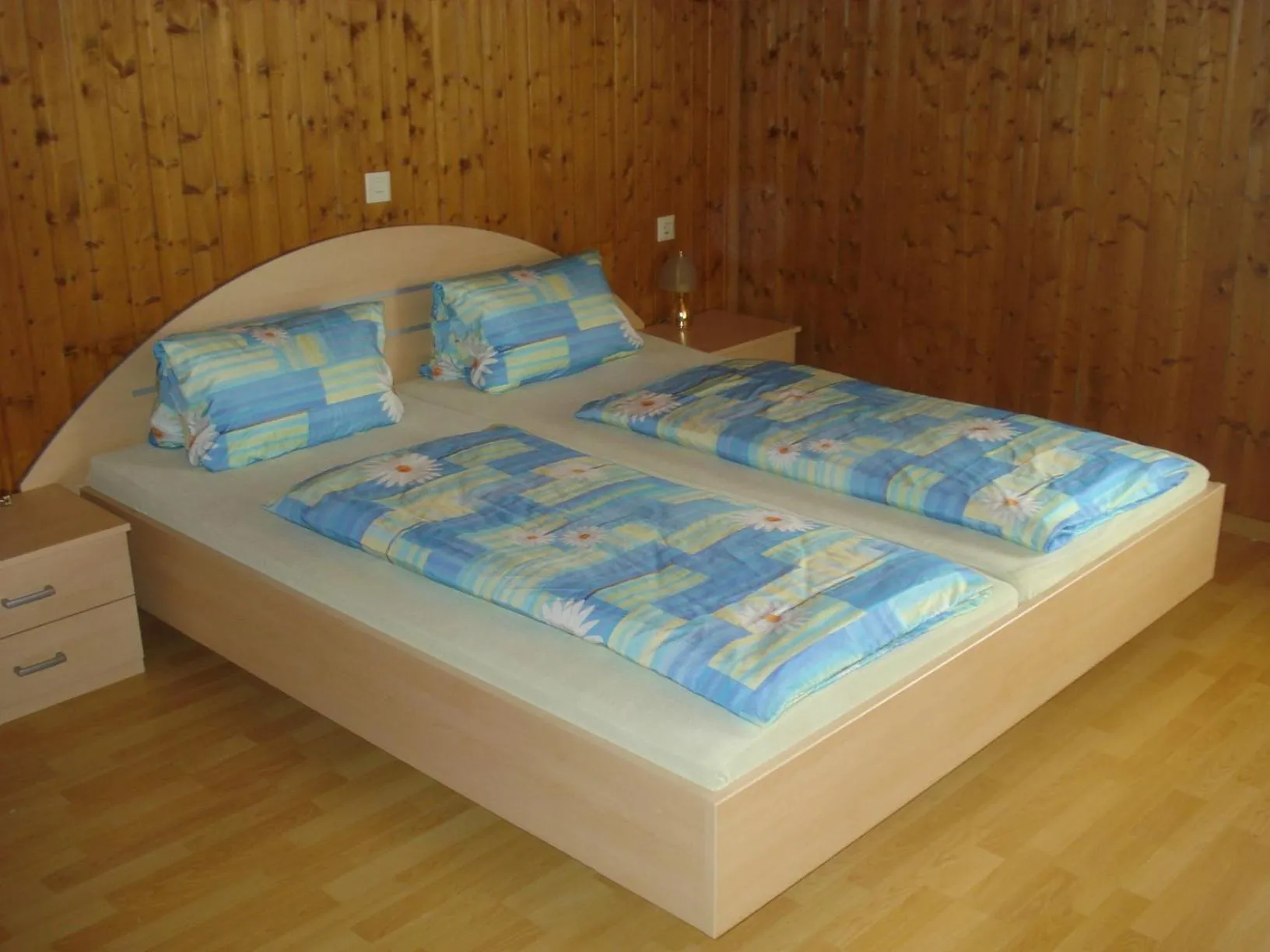 Bed in Haus Mondspitze