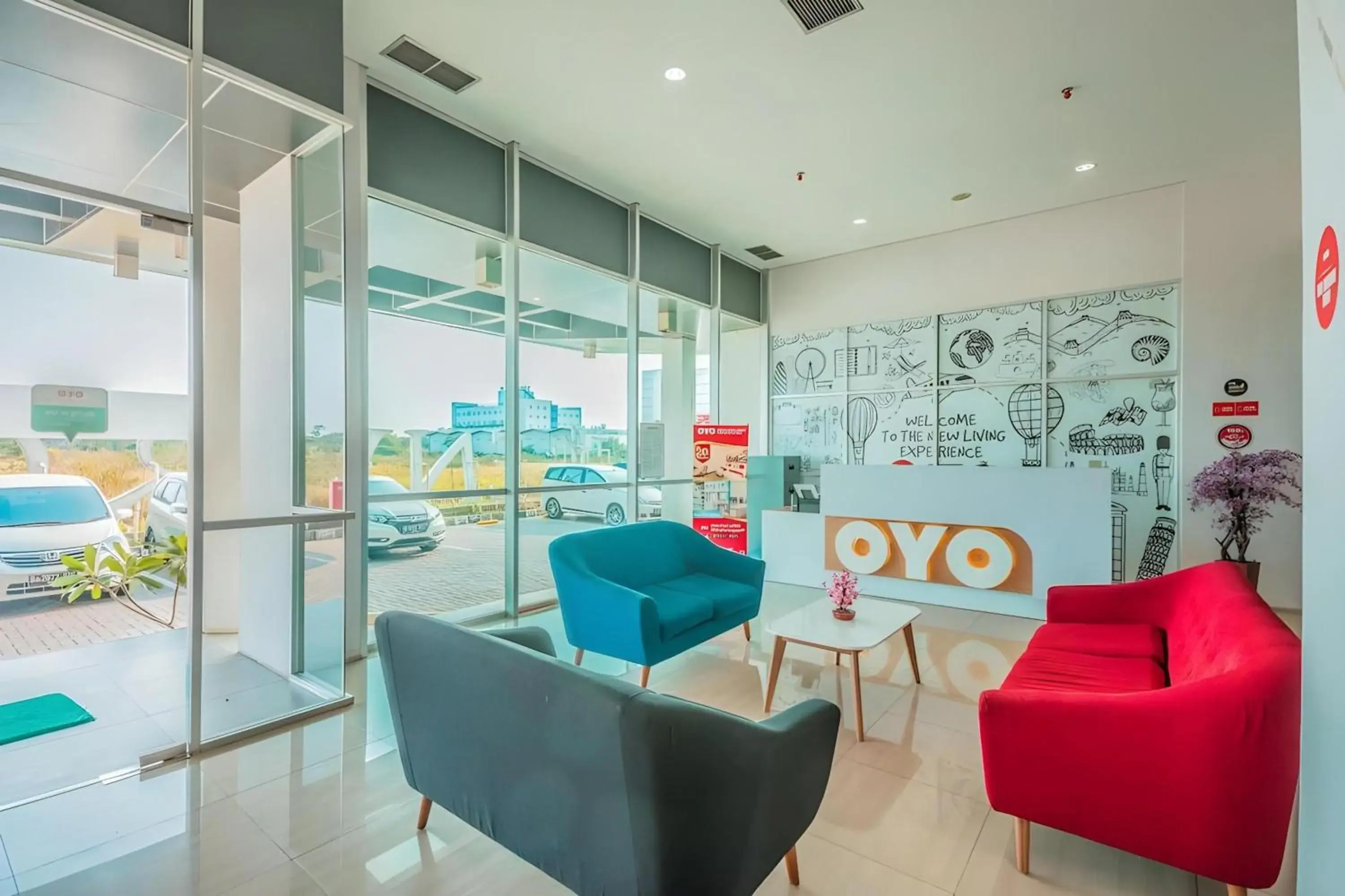 Lobby or reception in Collection O Cikarang Near President University Formerly Enviro Lobby or reception in Collection O Cikarang Near President University Formerly Enviro