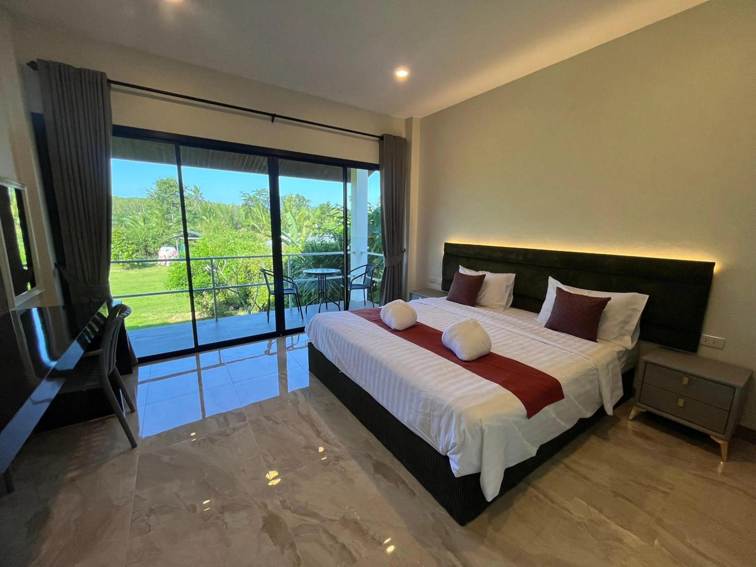 Bed in Marigold Aonang Resort