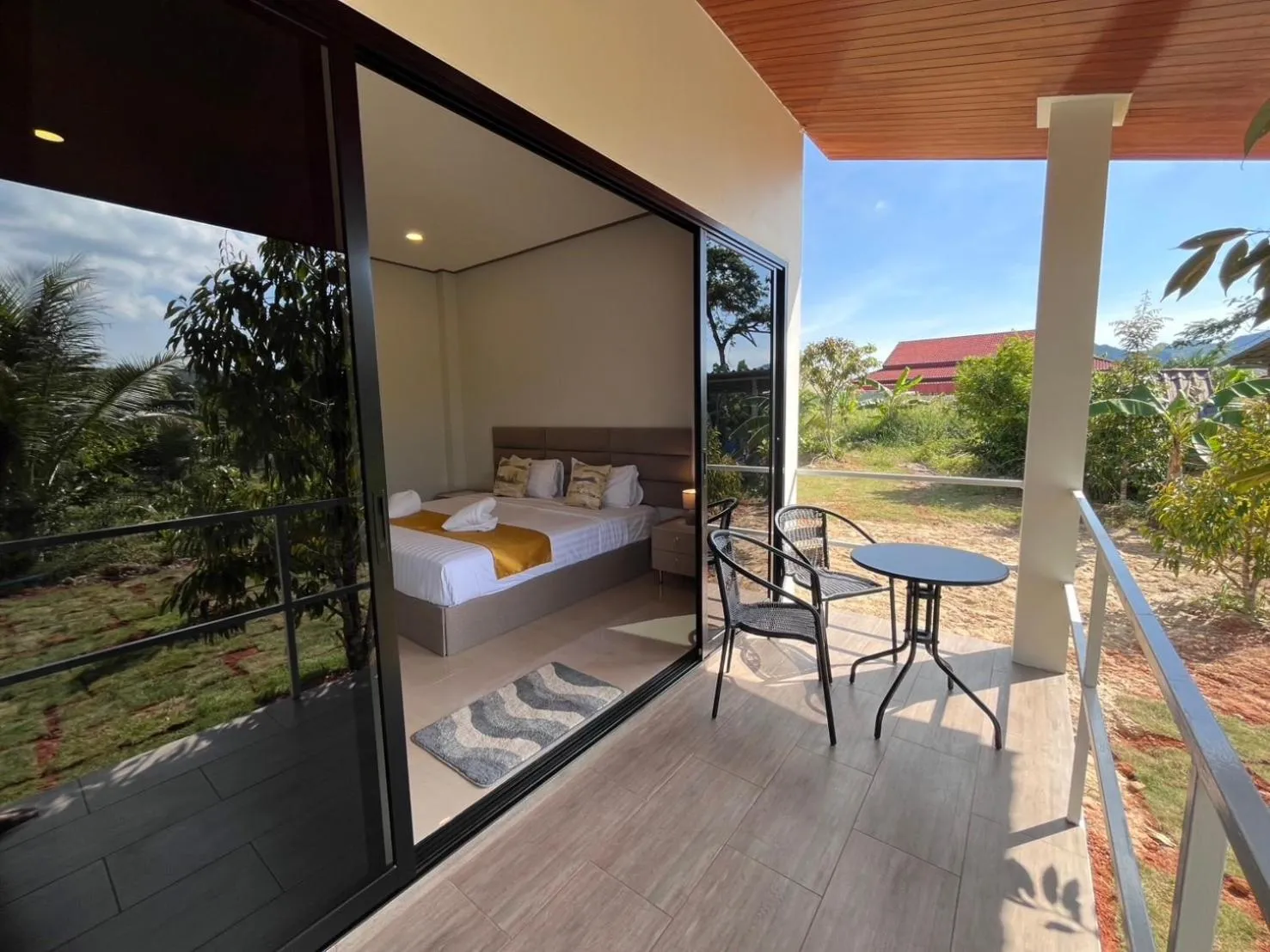 Balcony/Terrace, Bed in Marigold Aonang Resort