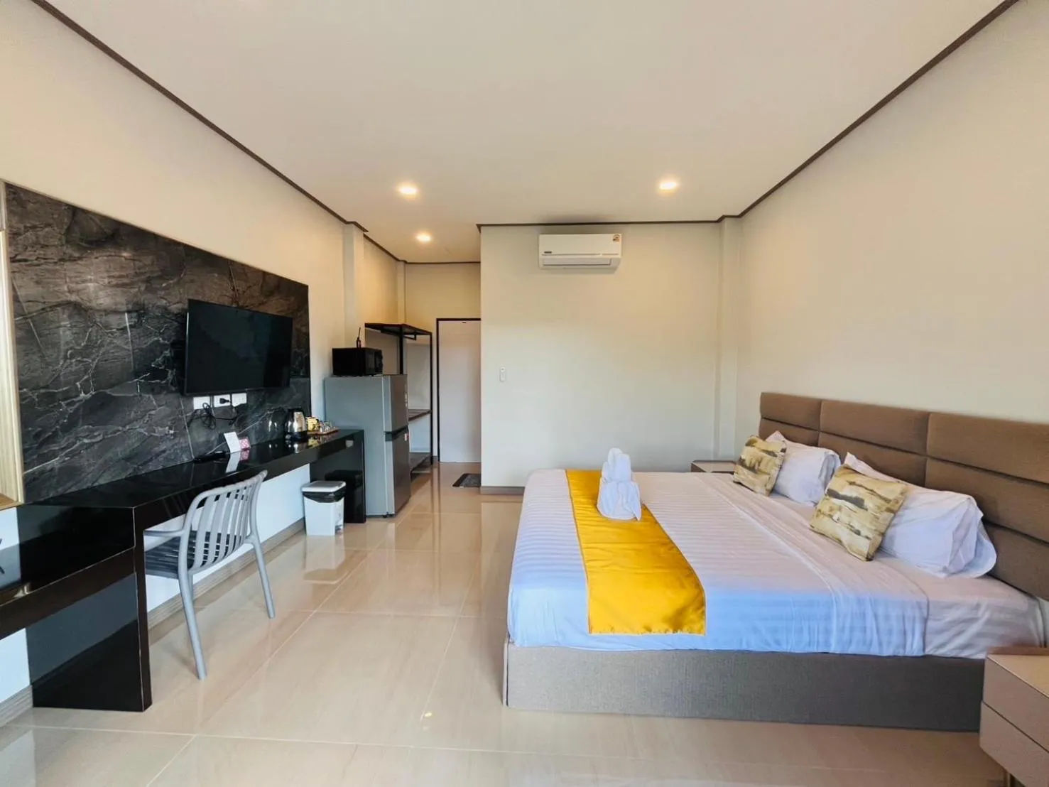 Photo of the whole room, Bed in Marigold Aonang Resort