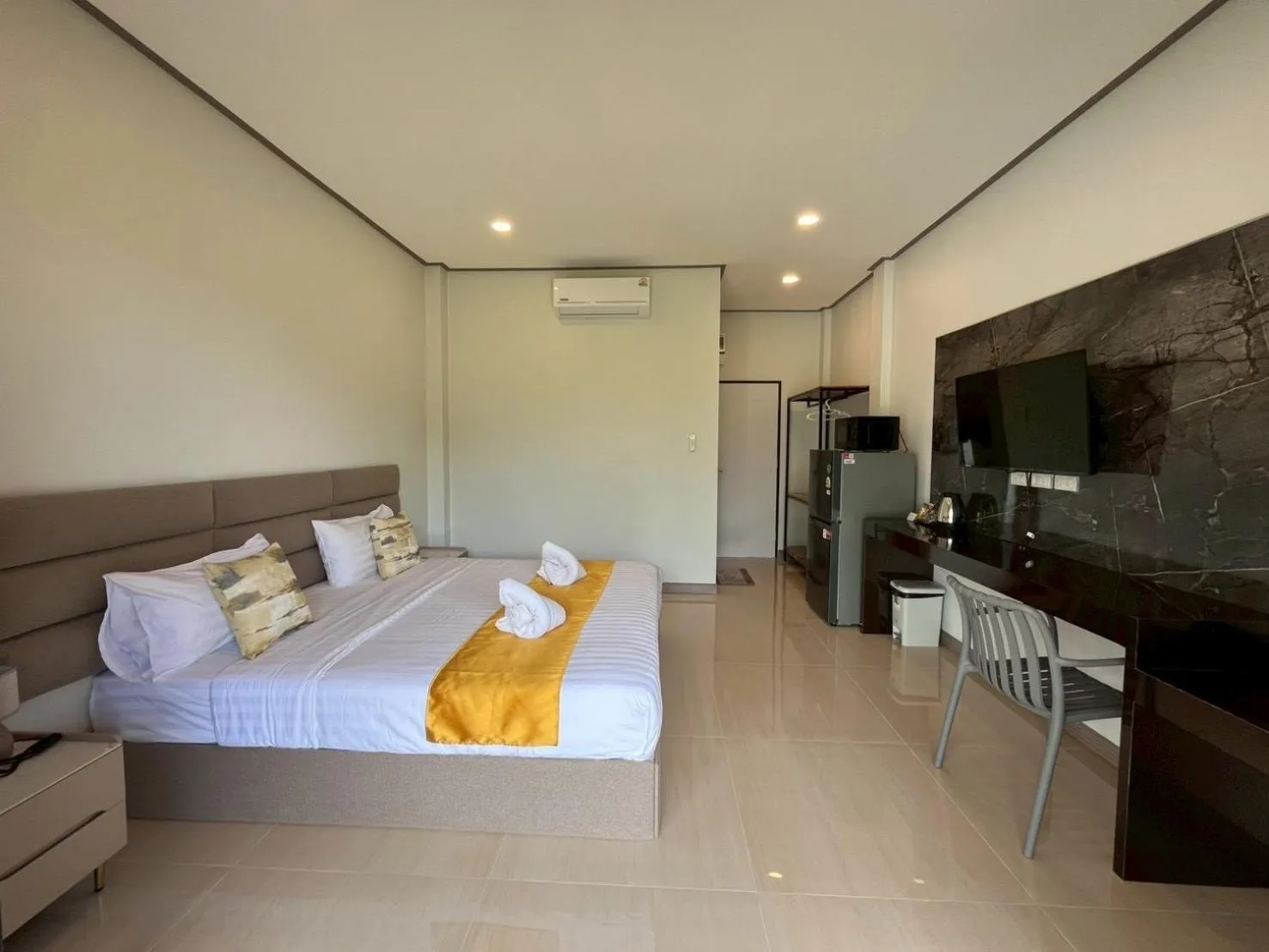 Photo of the whole room, Bed in Marigold Aonang Resort