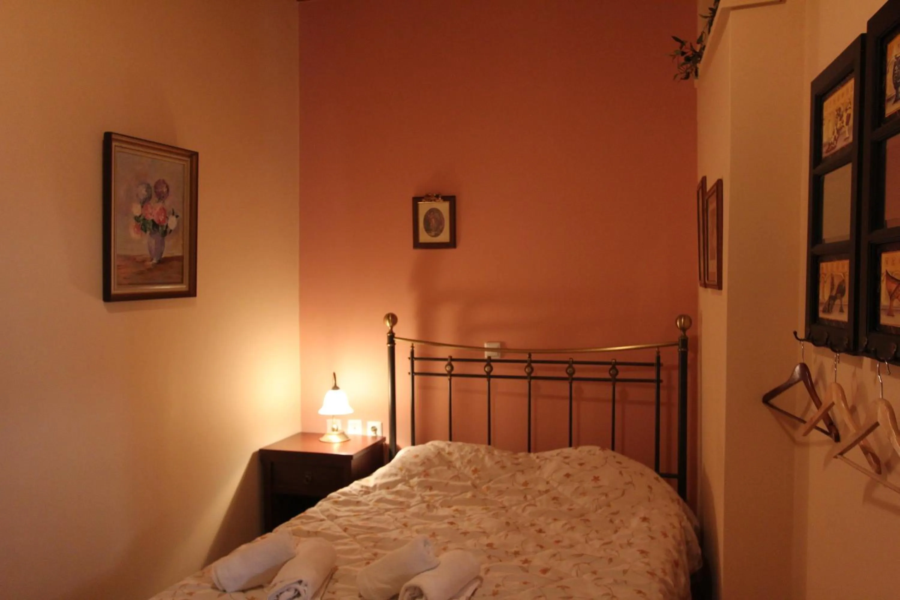 Bed in Polyxenia Hotel