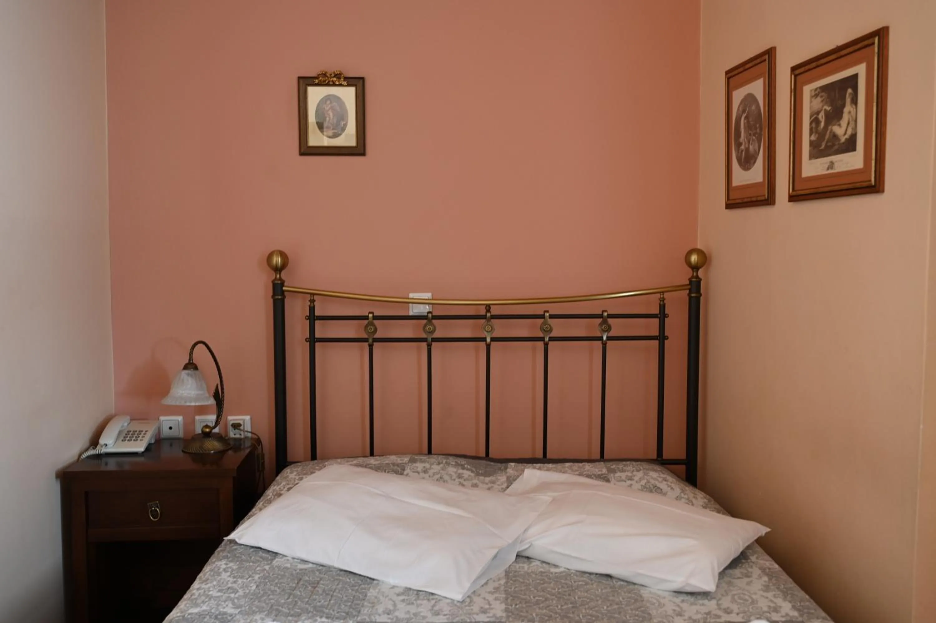 Bed in Polyxenia Hotel