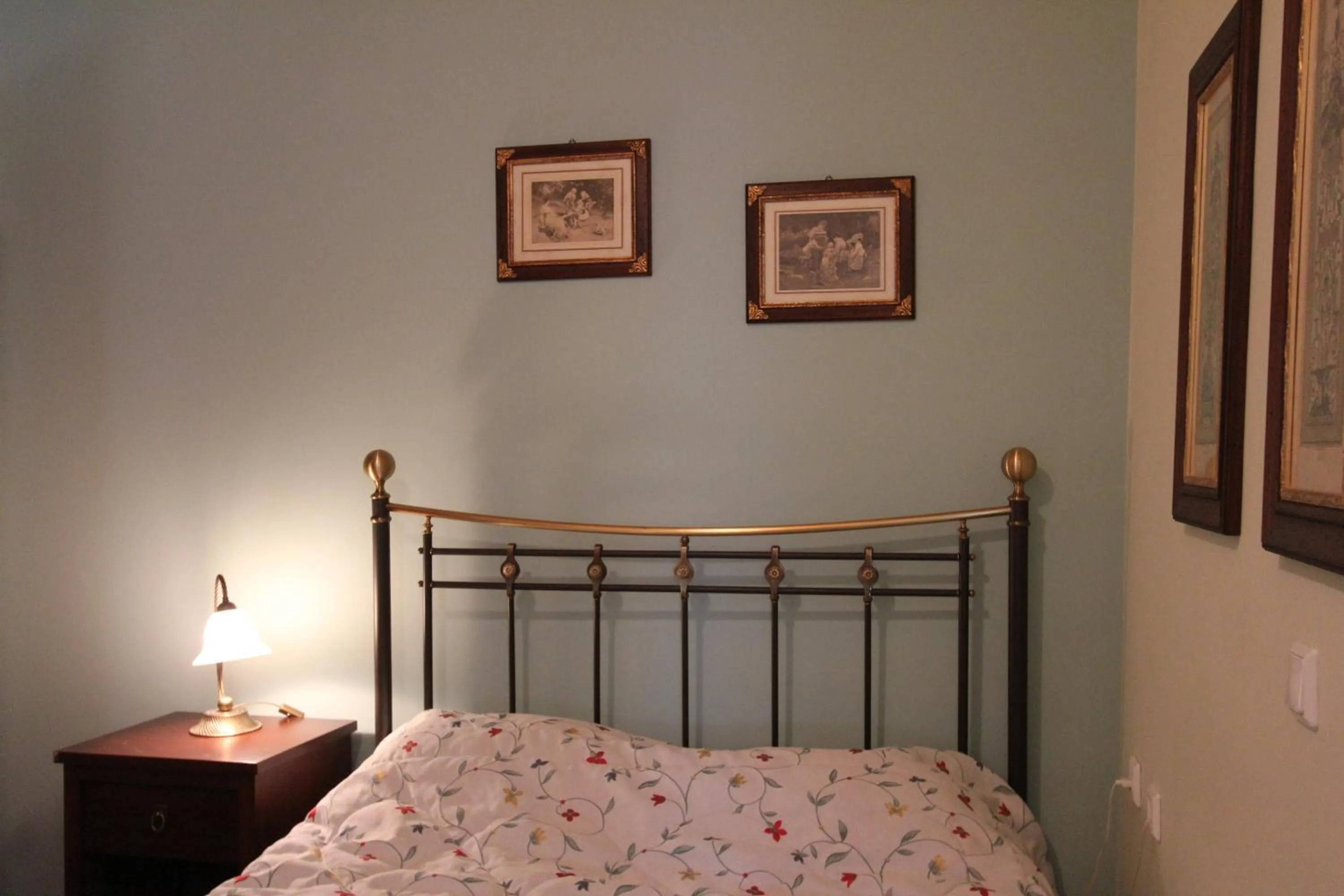 Bed in Polyxenia Hotel