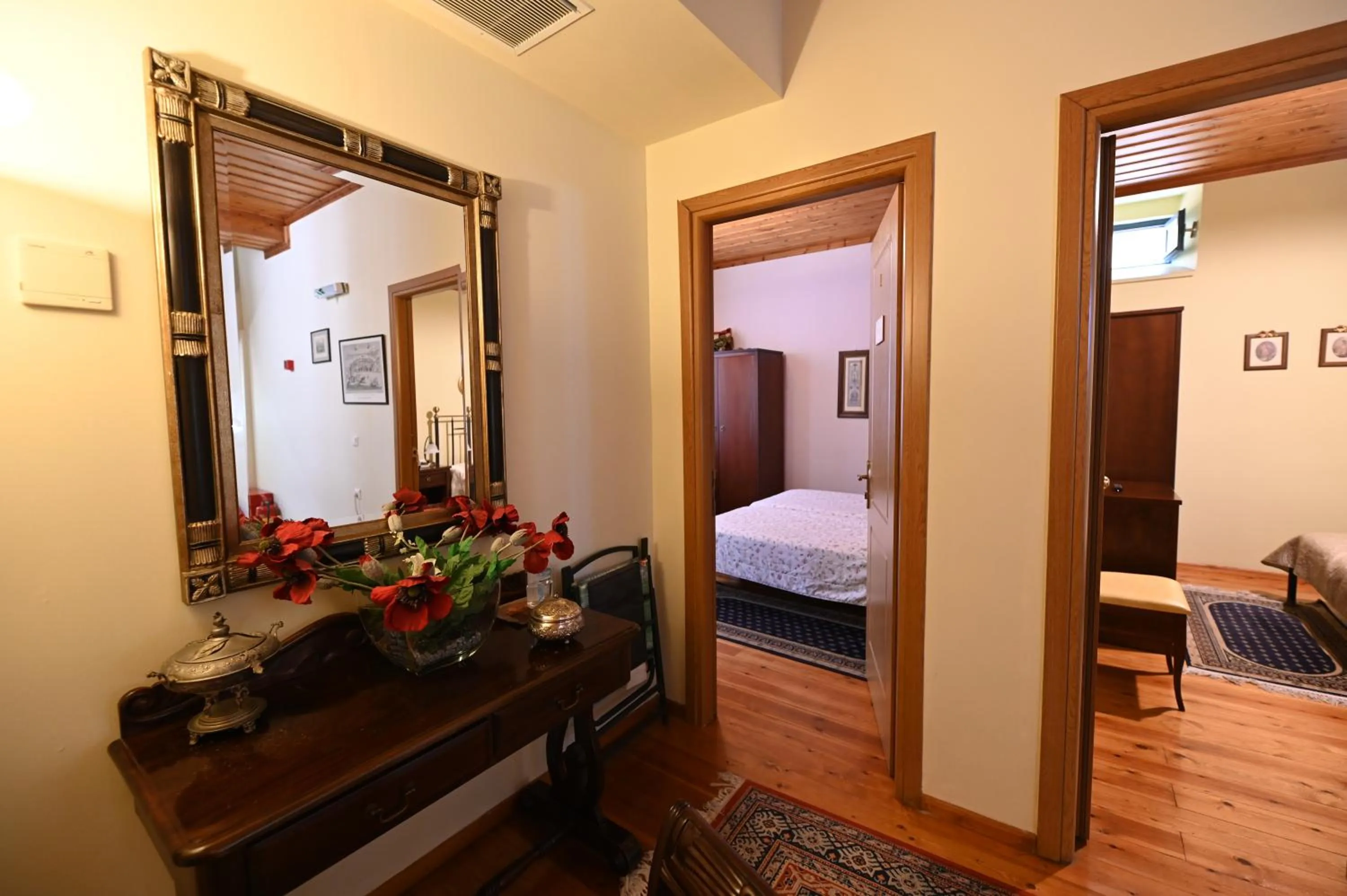 Bed in Polyxenia Hotel