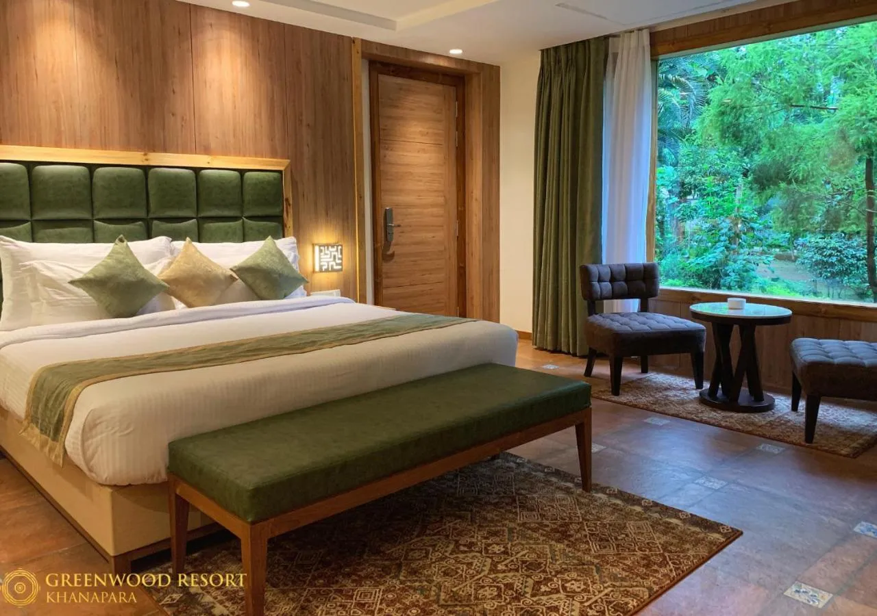 Photo of the whole room, Bed in The Greenwood Resort, Guwahati