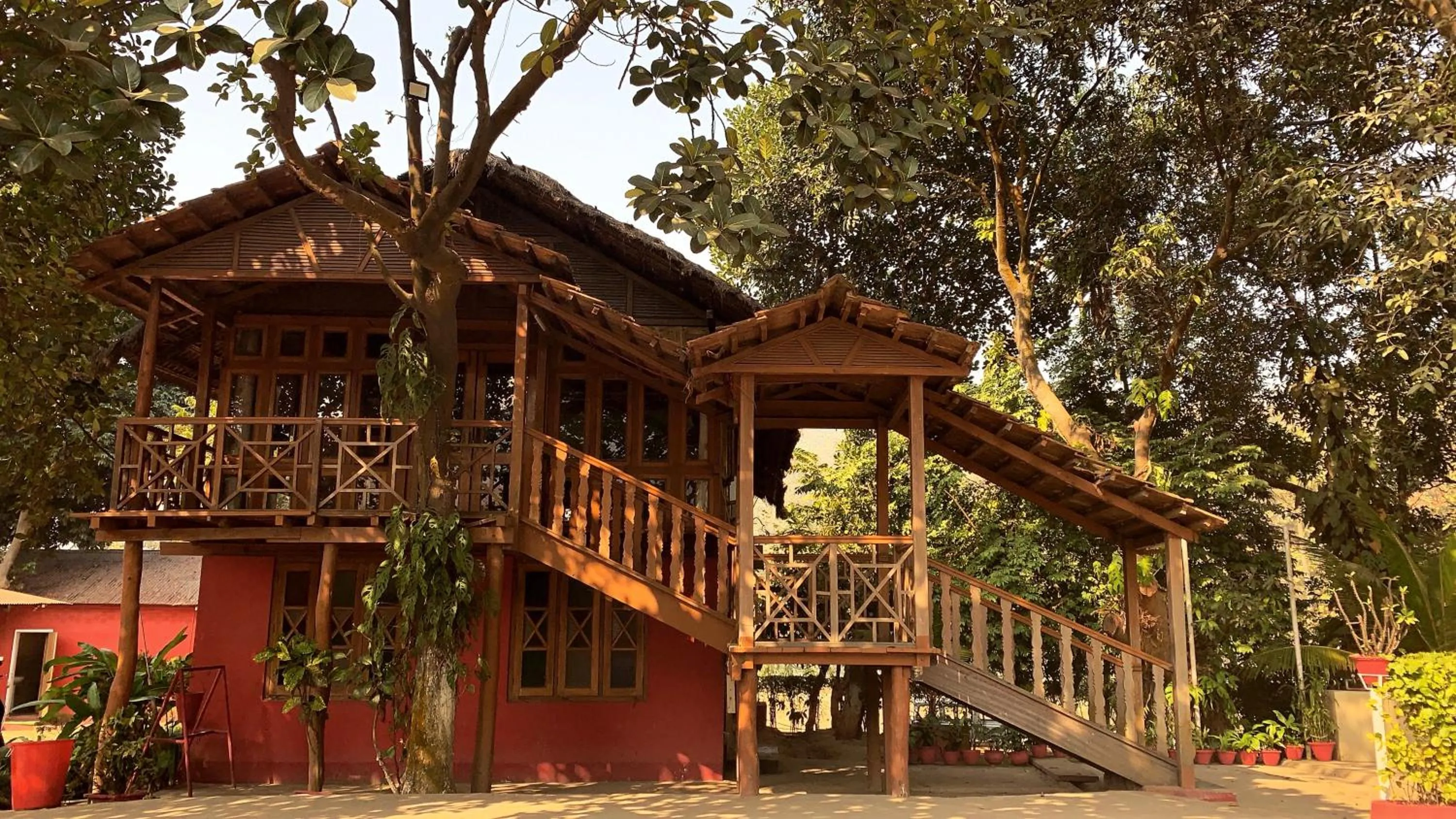 Natural landscape in The Greenwood Resort, Guwahati