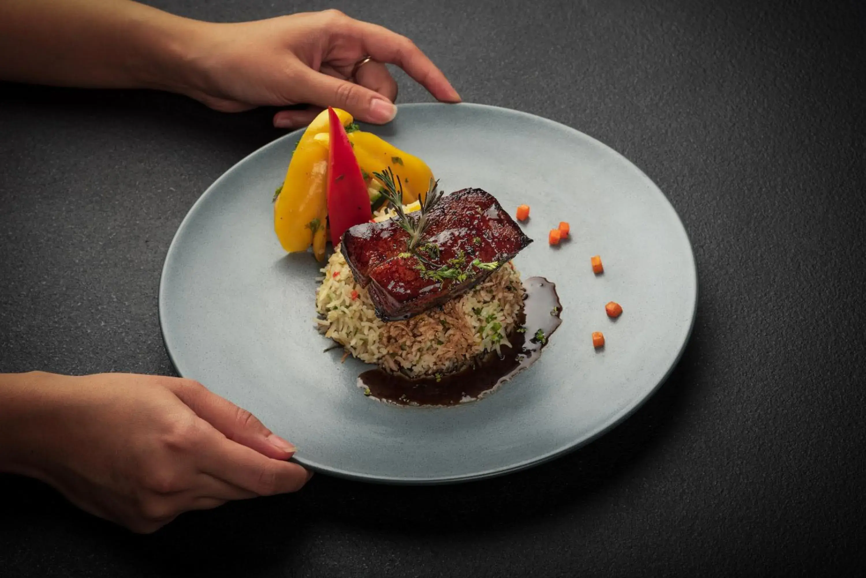 Food close-up in The Greenwood Resort, Guwahati Food close-up in The Greenwood Resort, Guwahati