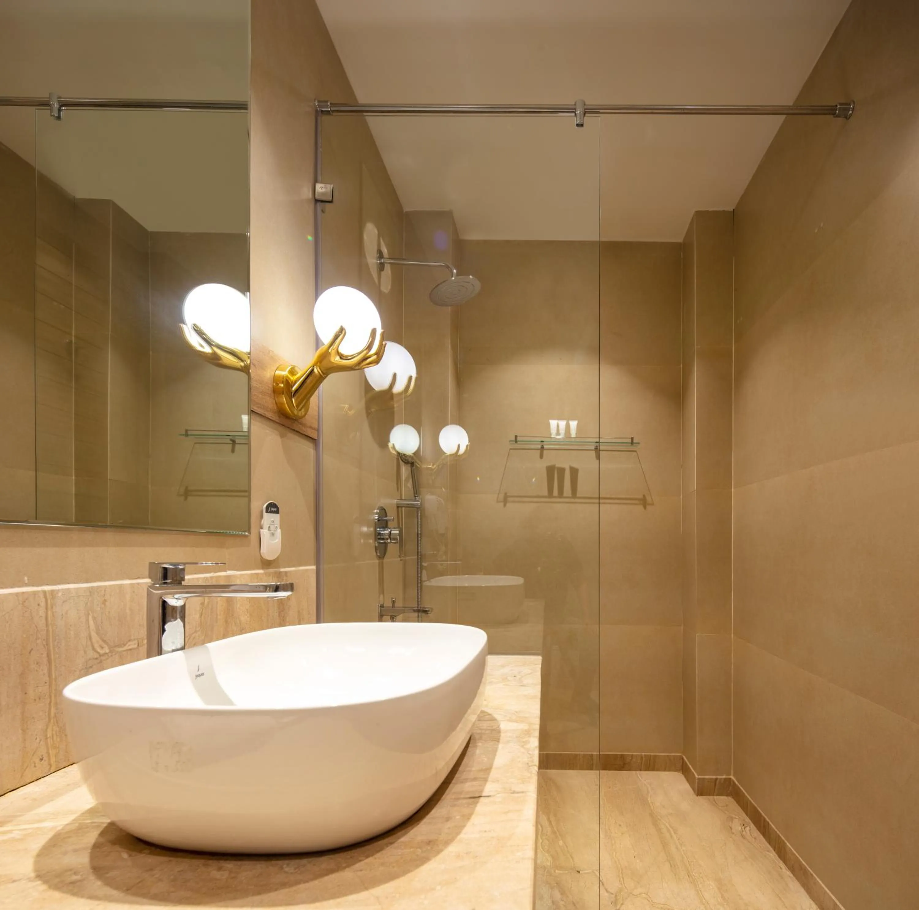 Bathroom in The Greenwood Resort, Guwahati