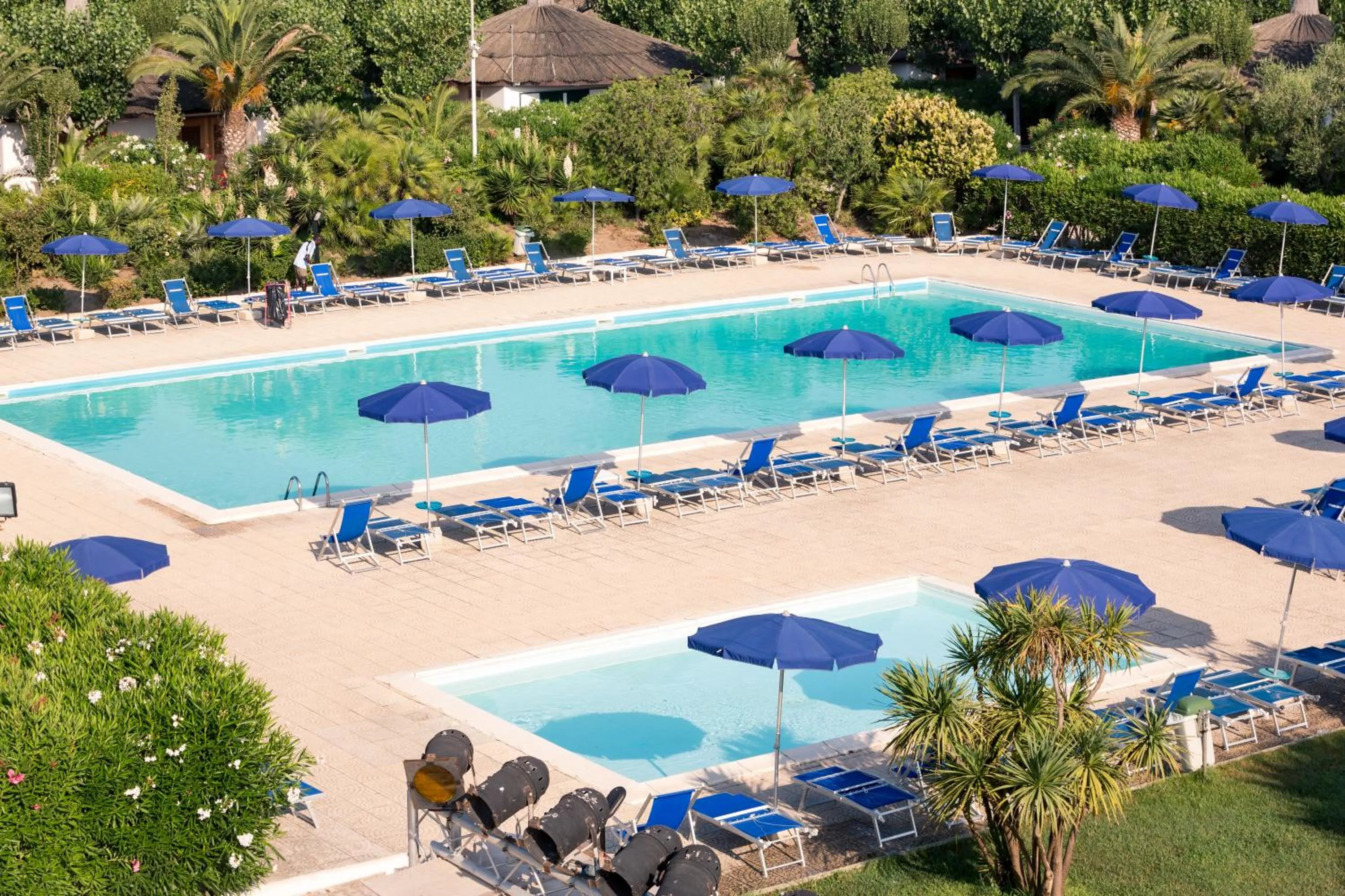Swimming pool in African Beach Hotel-Residence