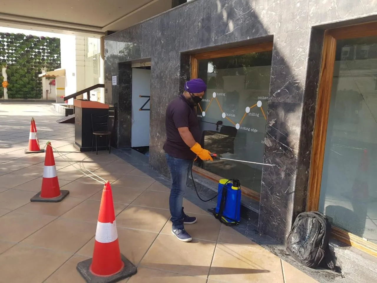People in Zone by The Park, Jammu