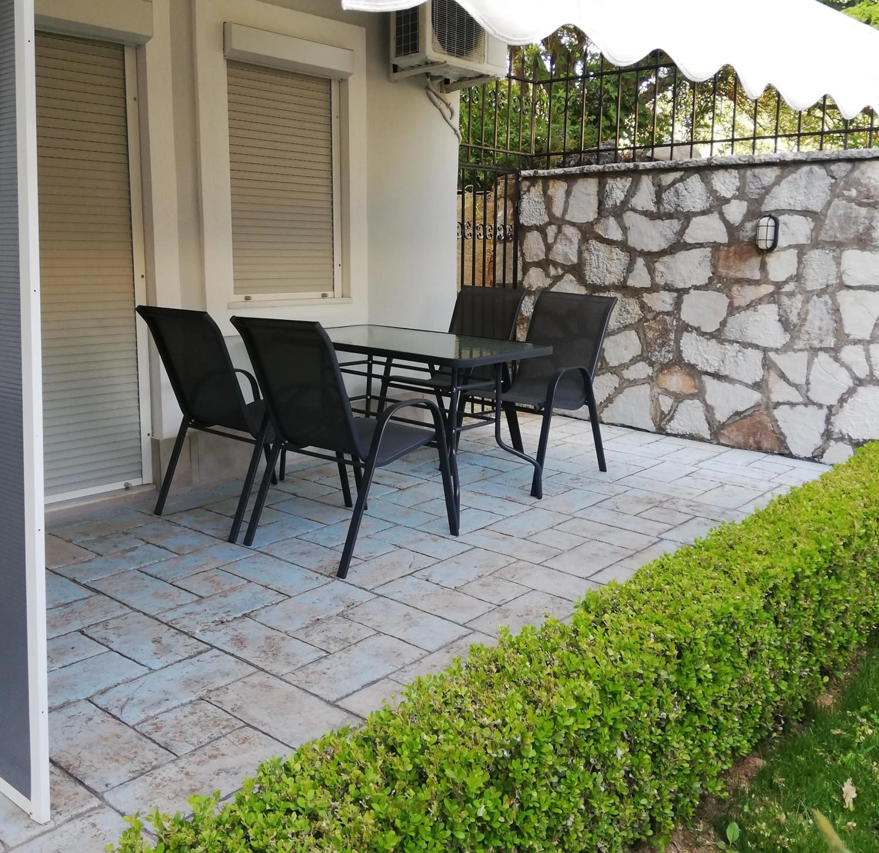 Balcony/Terrace in Delphin Rooms Sivota
