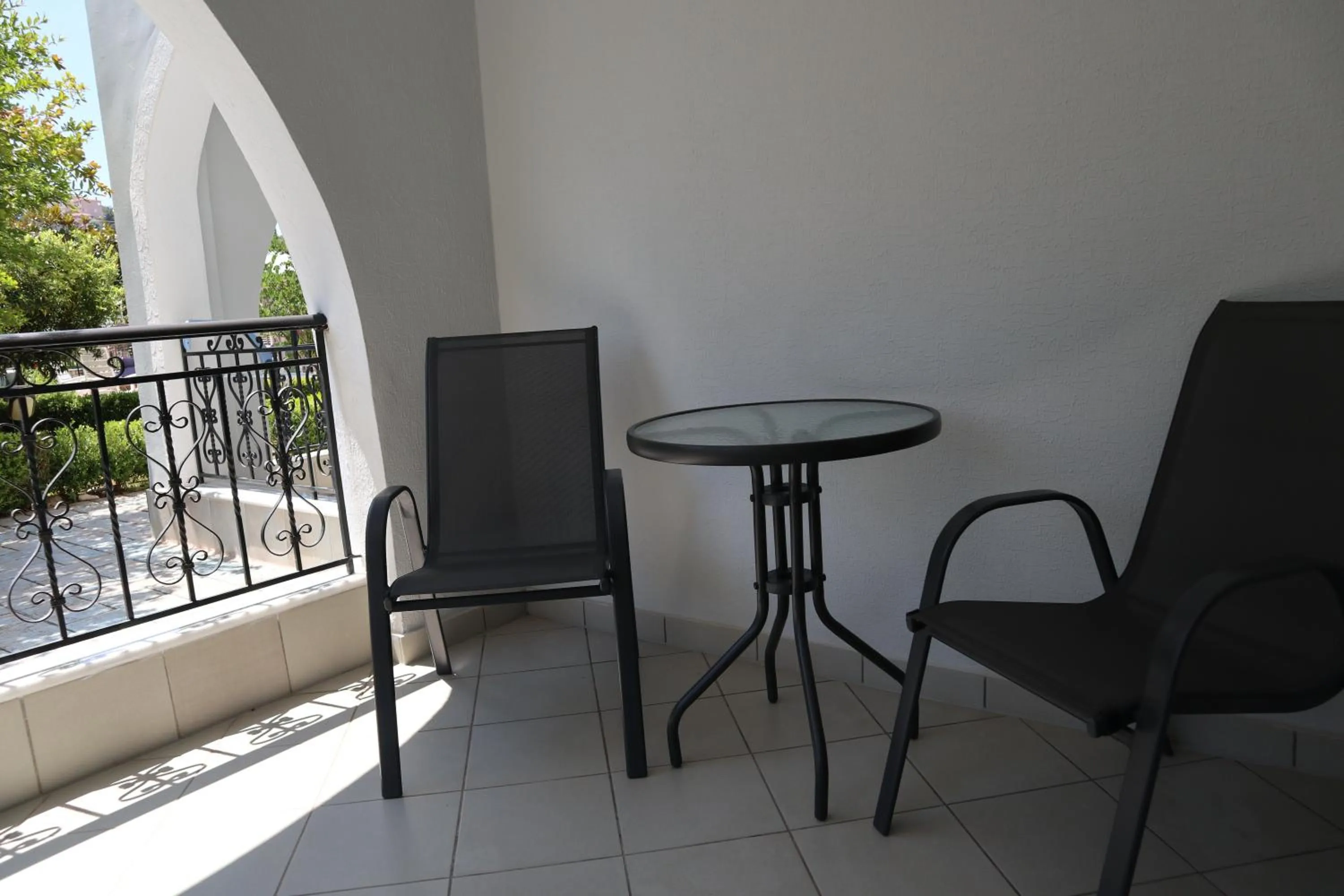 Balcony/Terrace in Delphin Rooms Sivota