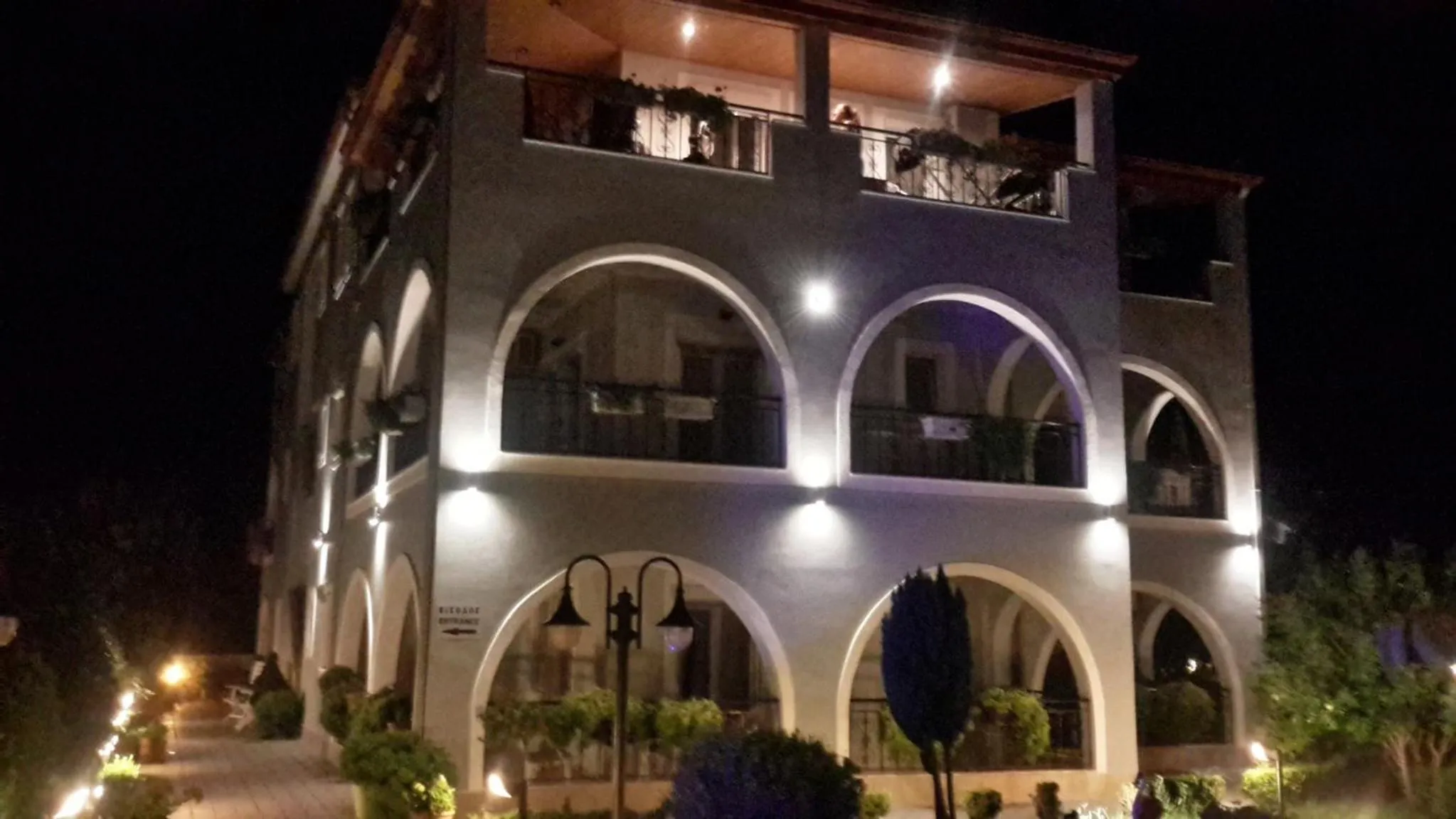 Property building in Delphin Rooms Sivota