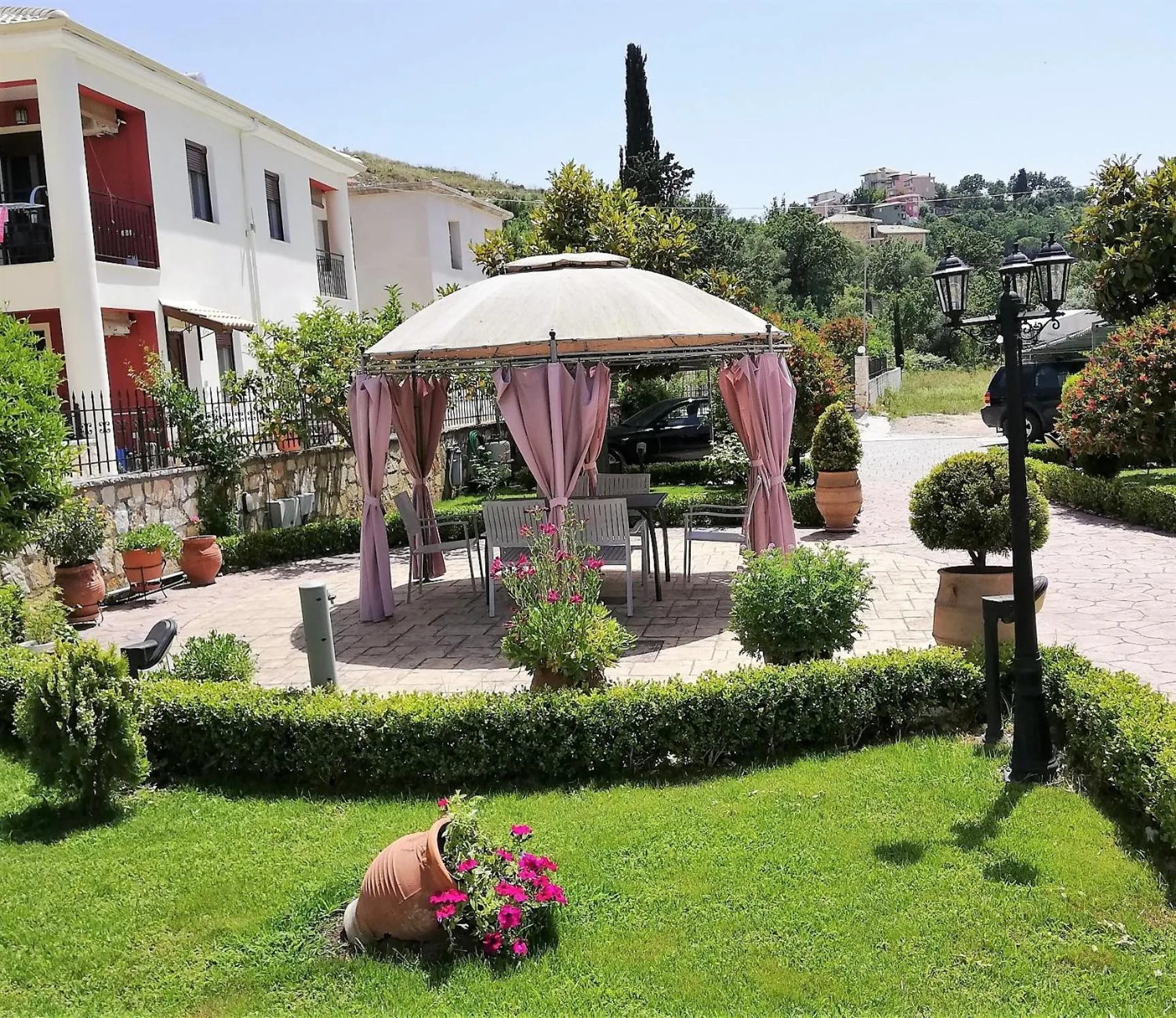 Property building in Delphin Rooms Sivota