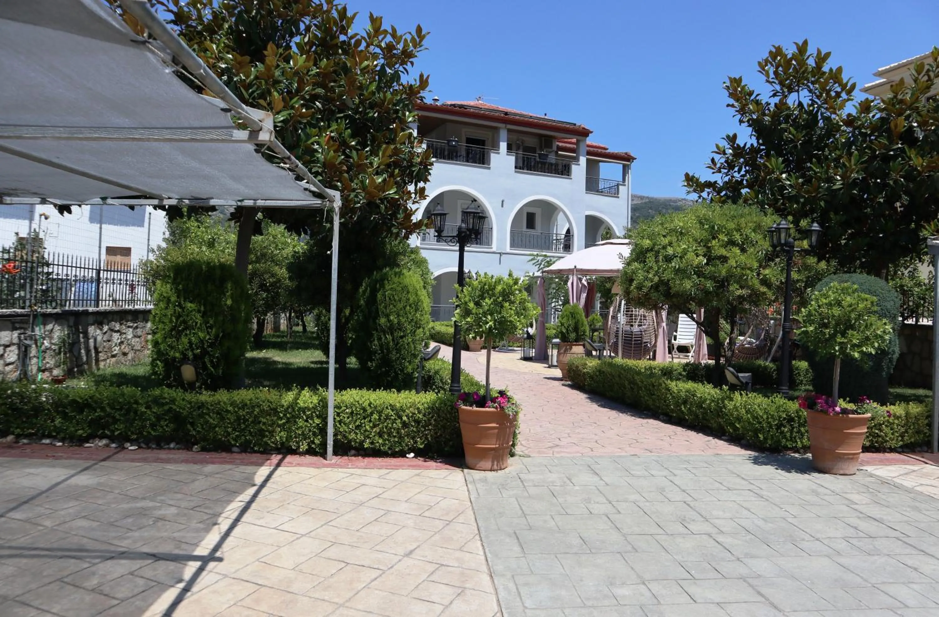 Property building in Delphin Rooms Sivota