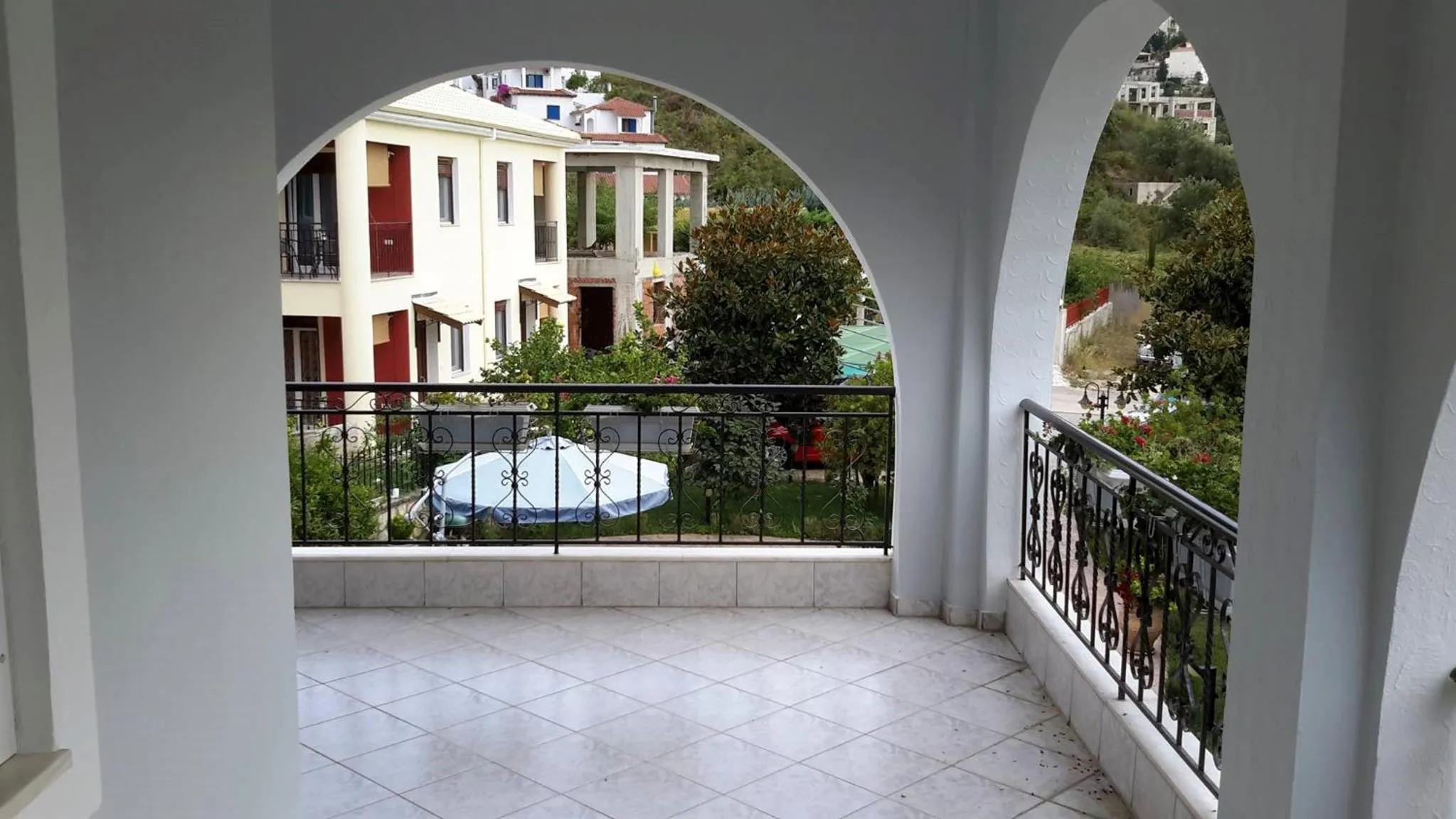 Balcony/Terrace in Delphin Rooms Sivota