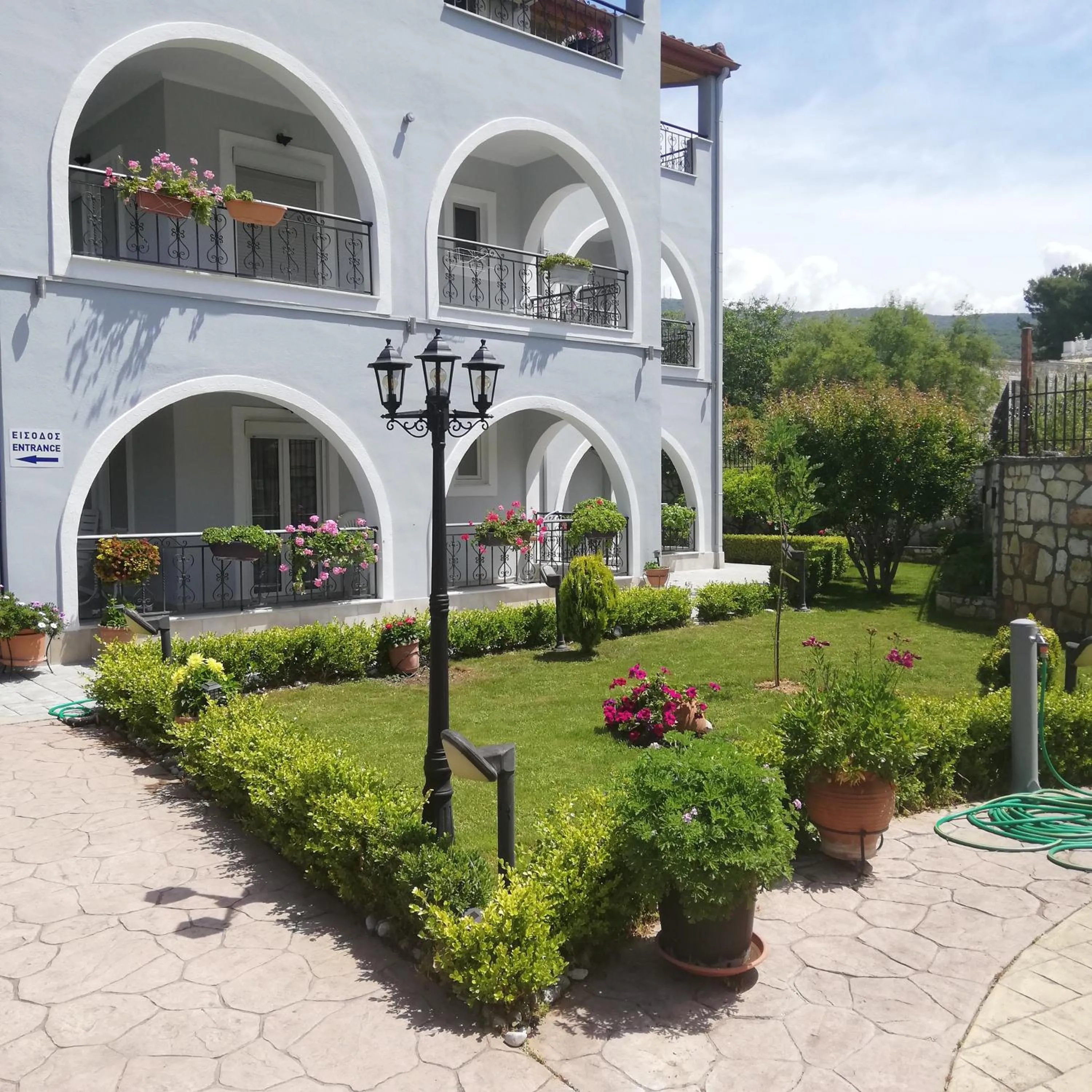 Property building in Delphin Rooms Sivota