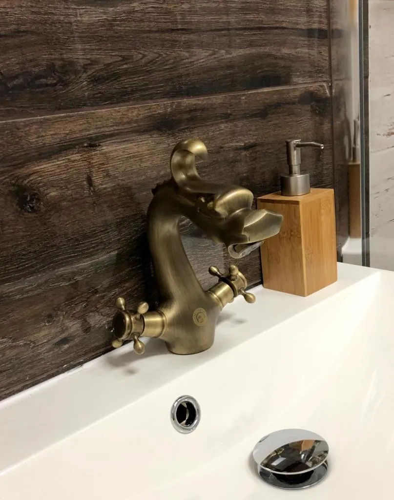 Bathroom in Designpension Traumschloss Hotel Garni