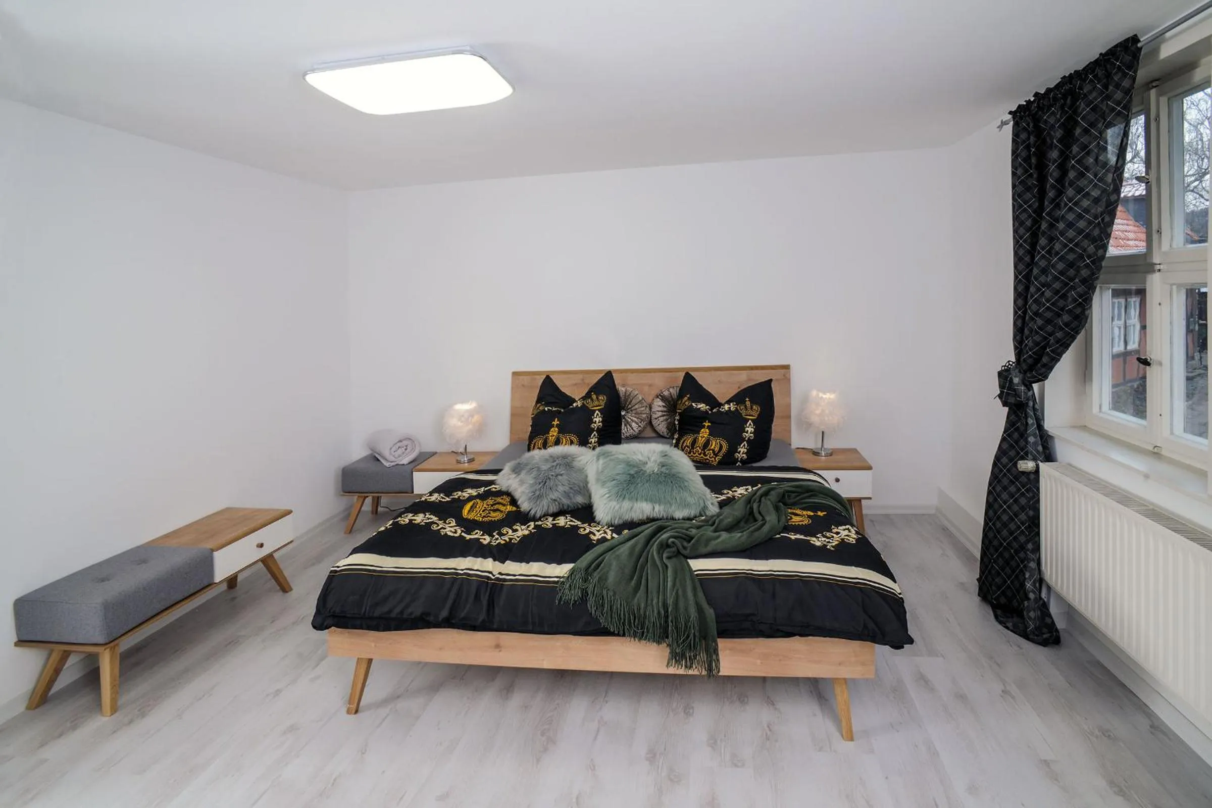 Bedroom, Bed in Designpension Traumschloss Hotel Garni