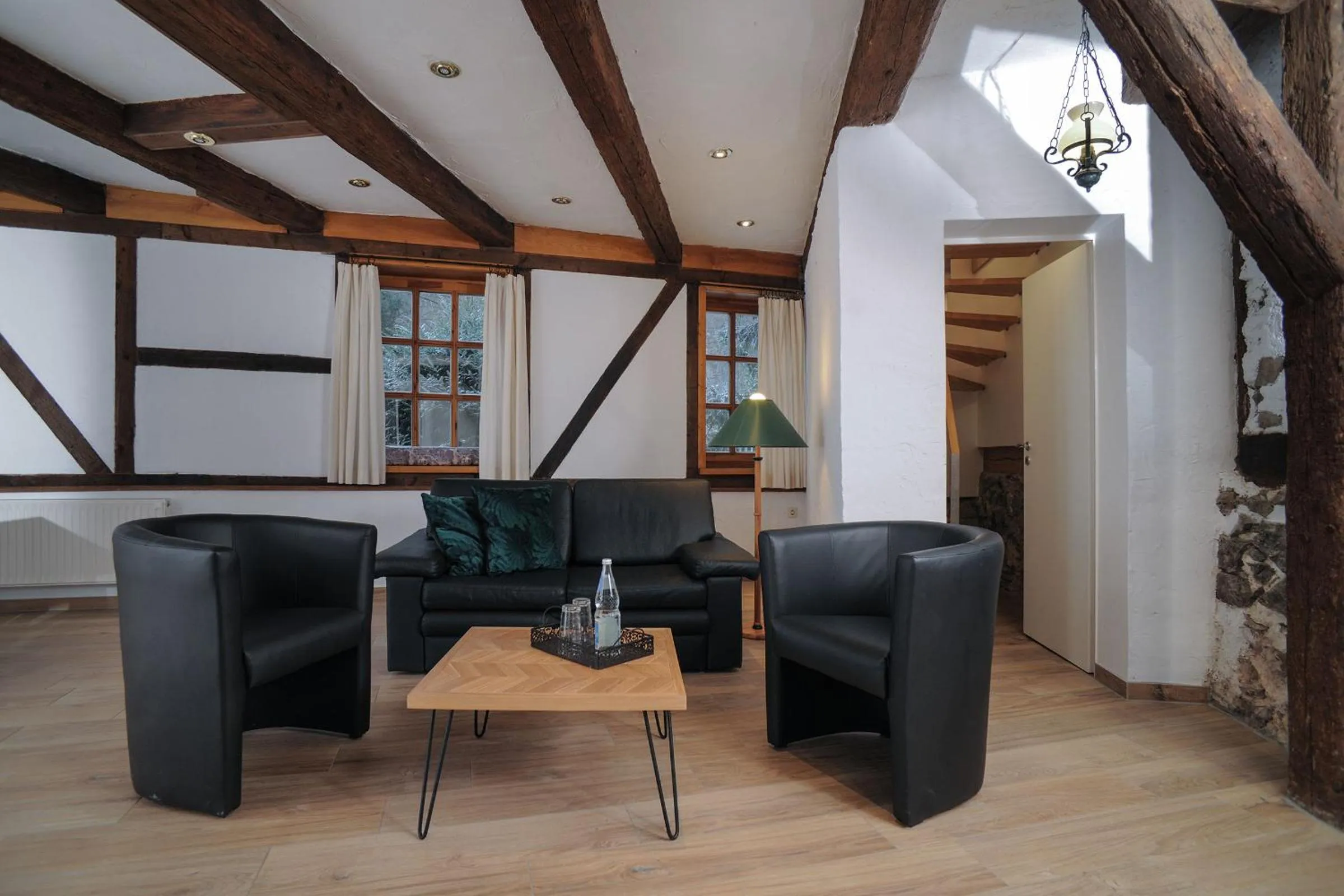 Living room in Designpension Traumschloss Hotel Garni