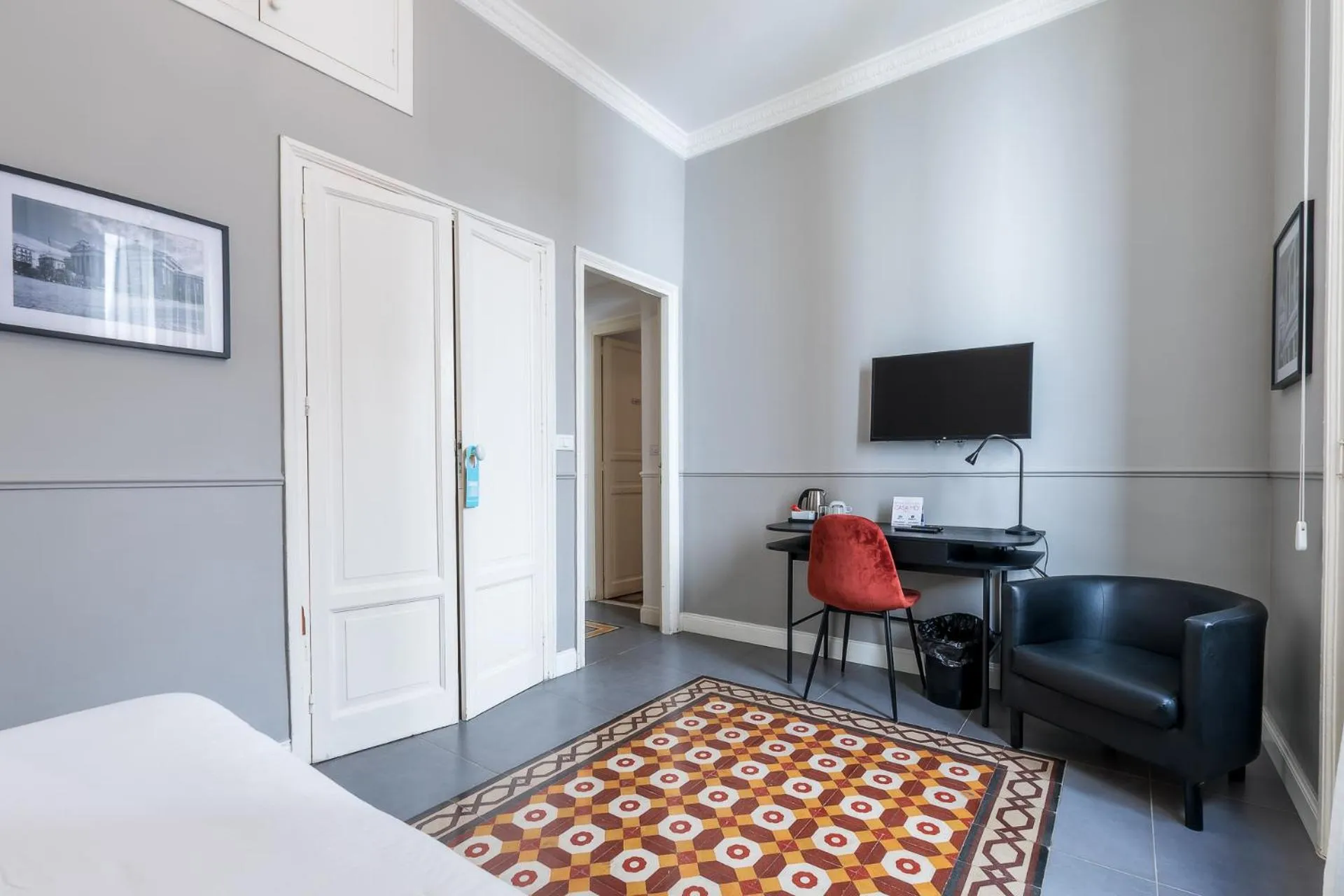 Bed in casa mo room and suite