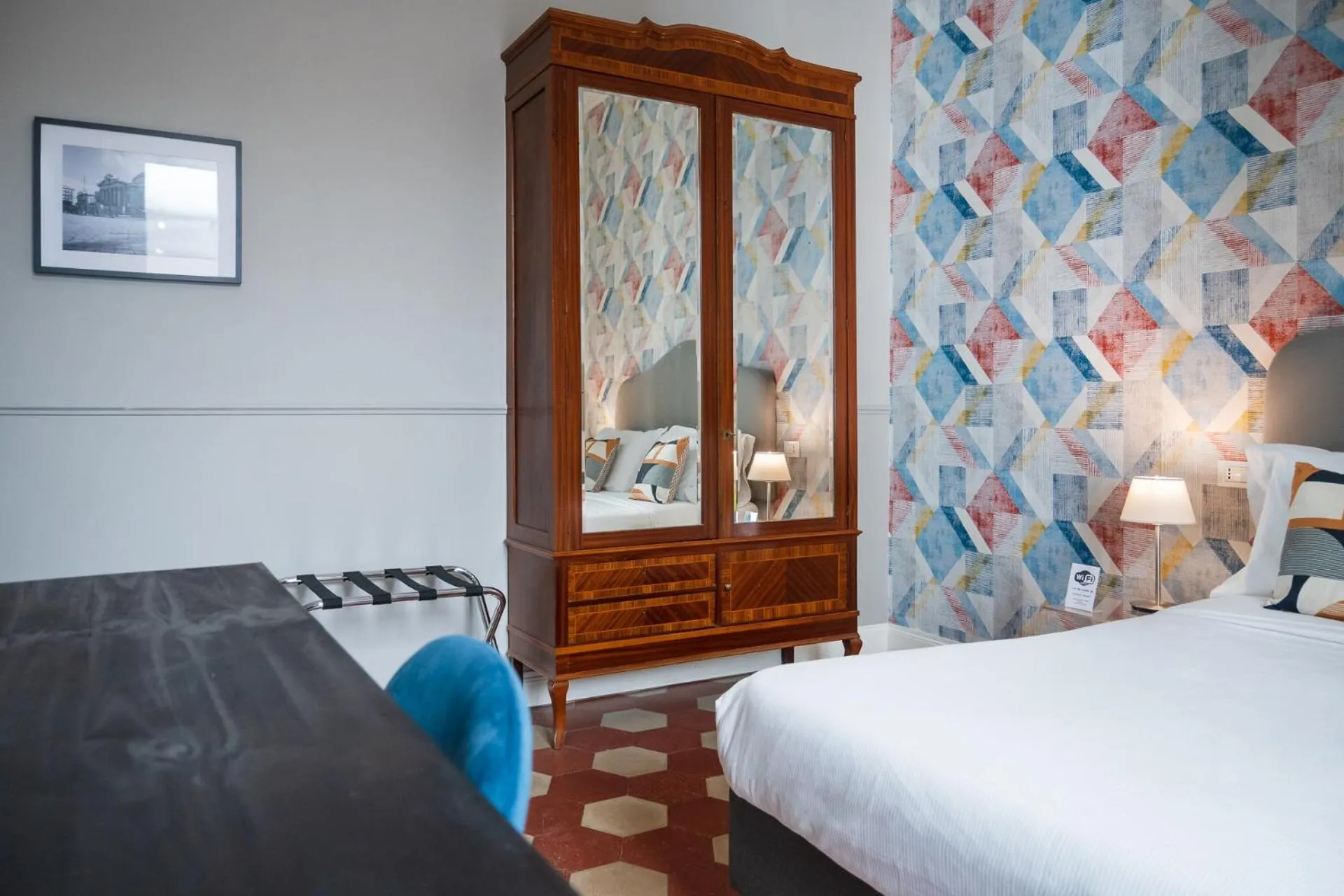 Bed in casa mo room and suite