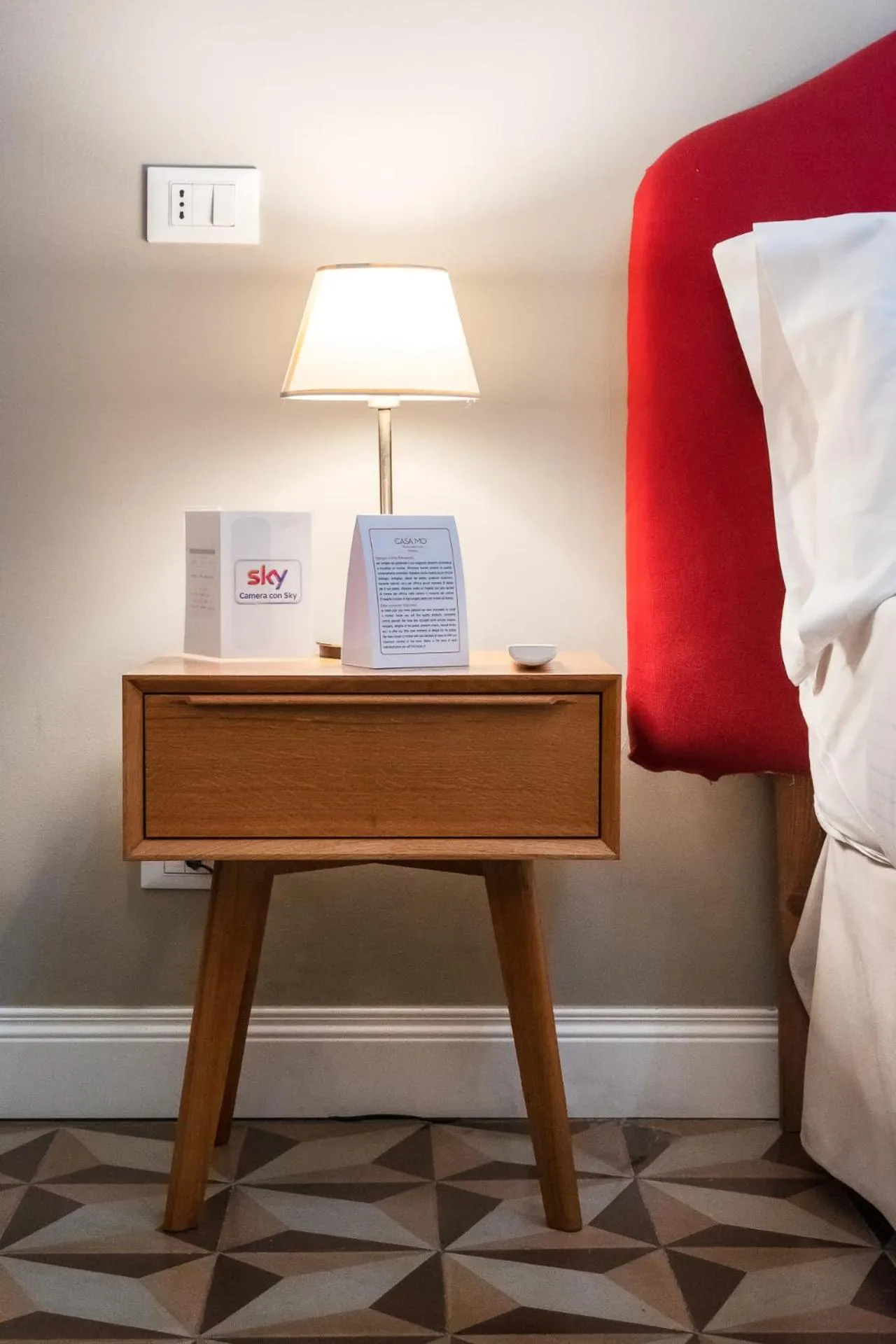 Bed in casa mo room and suite