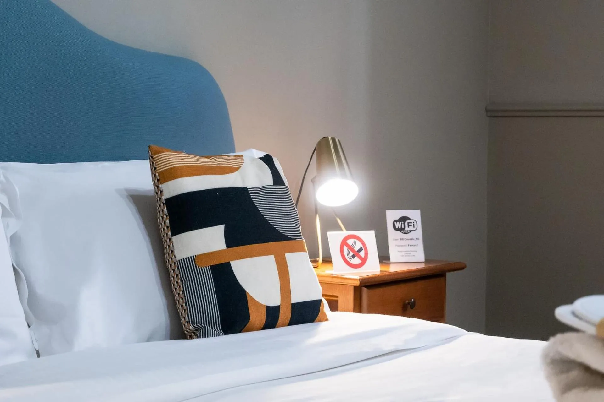 Bed in casa mo room and suite