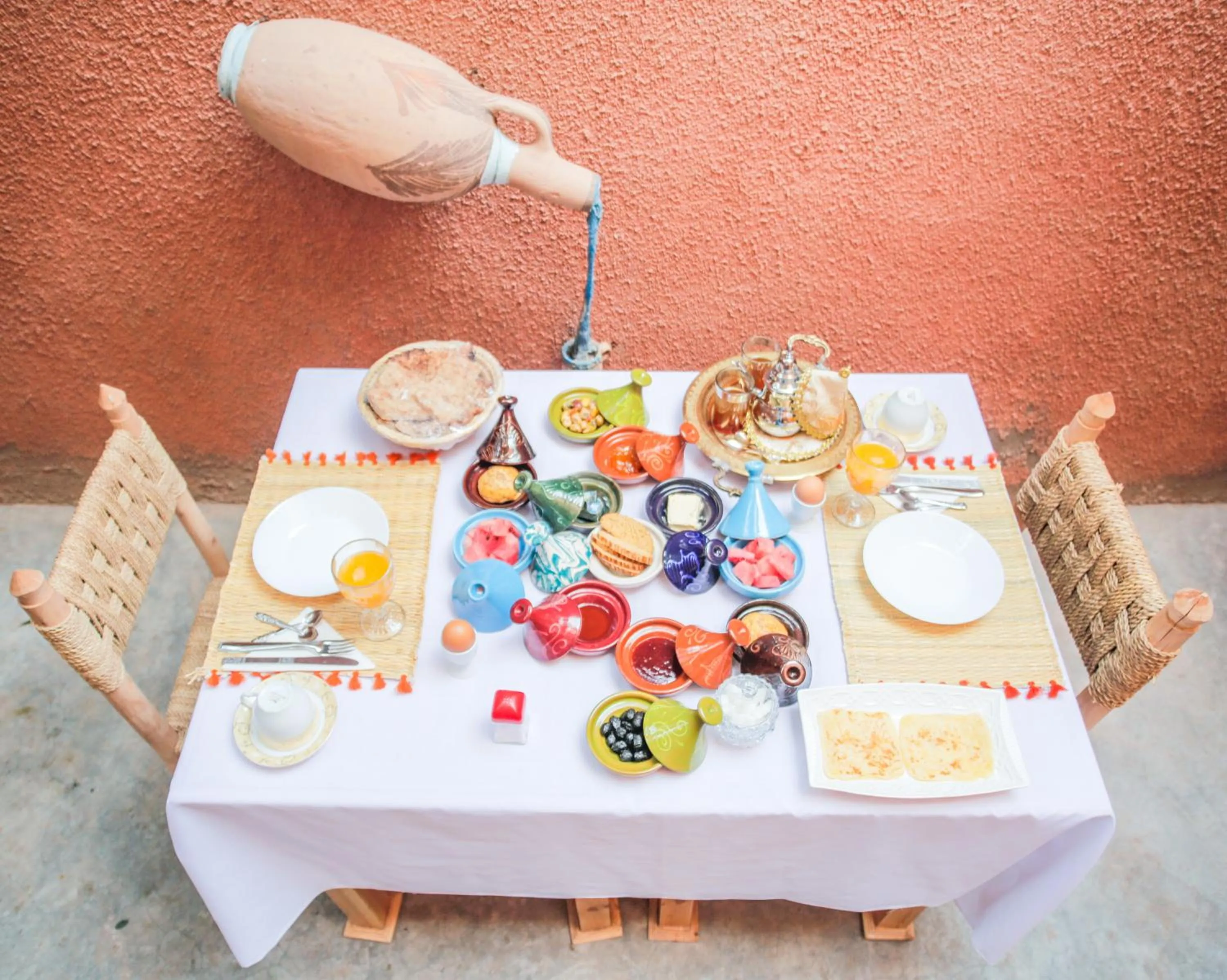 Breakfast in Dar Widad