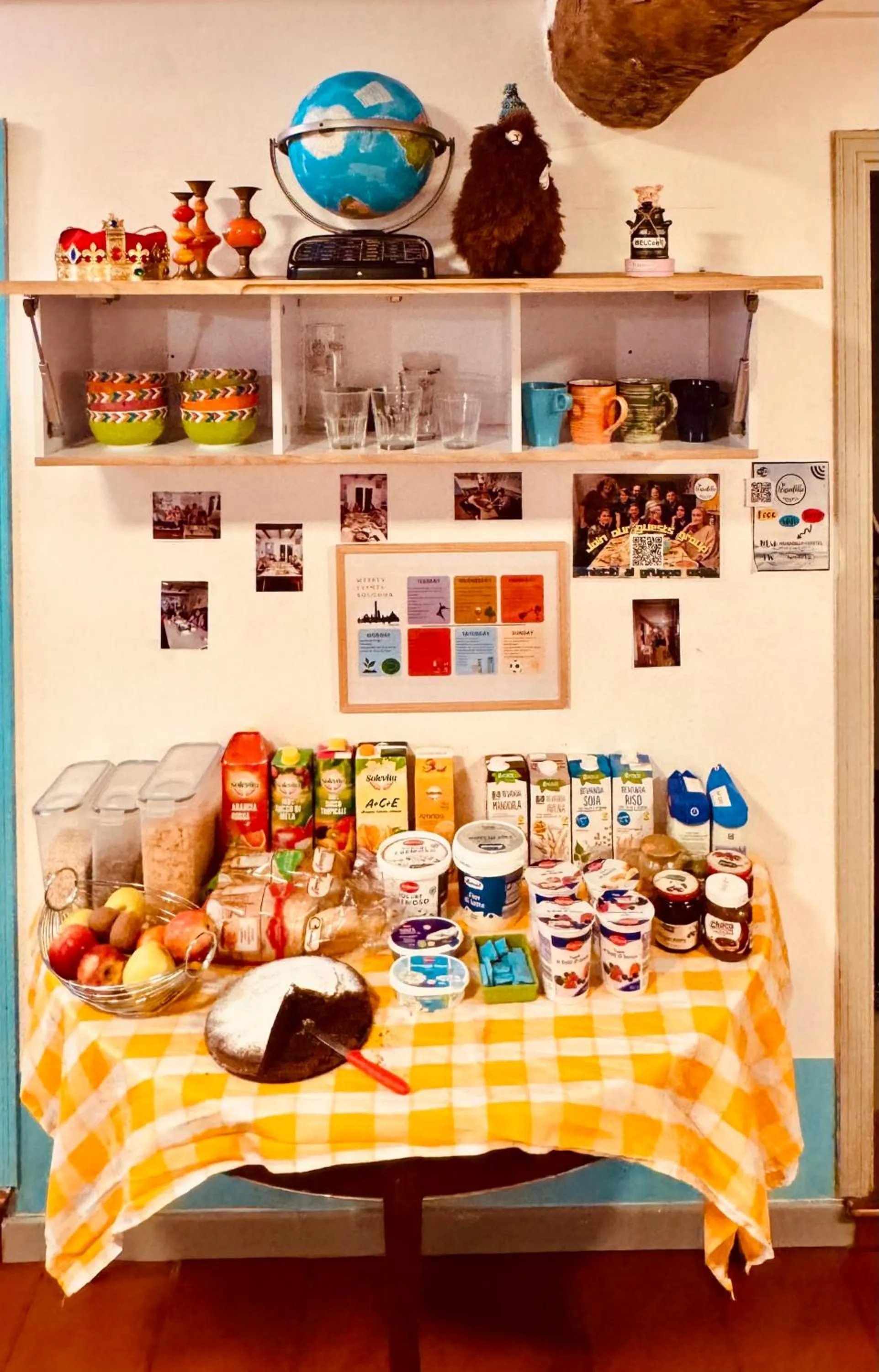 Food and drinks in Hostel Il Nosadillo - Bologna