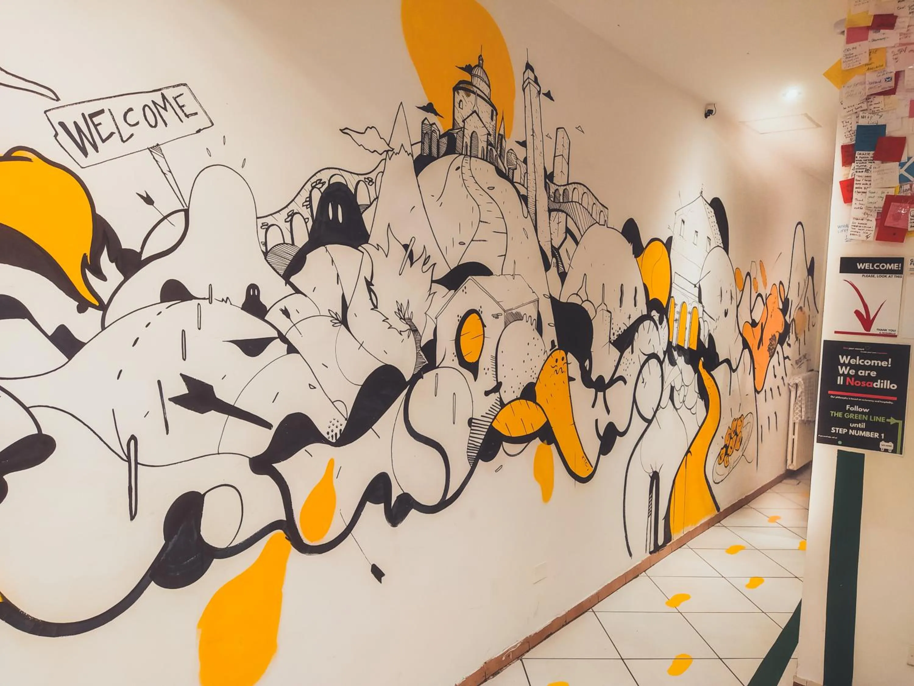 Facade/entrance in Hostel Il Nosadillo - Bologna
