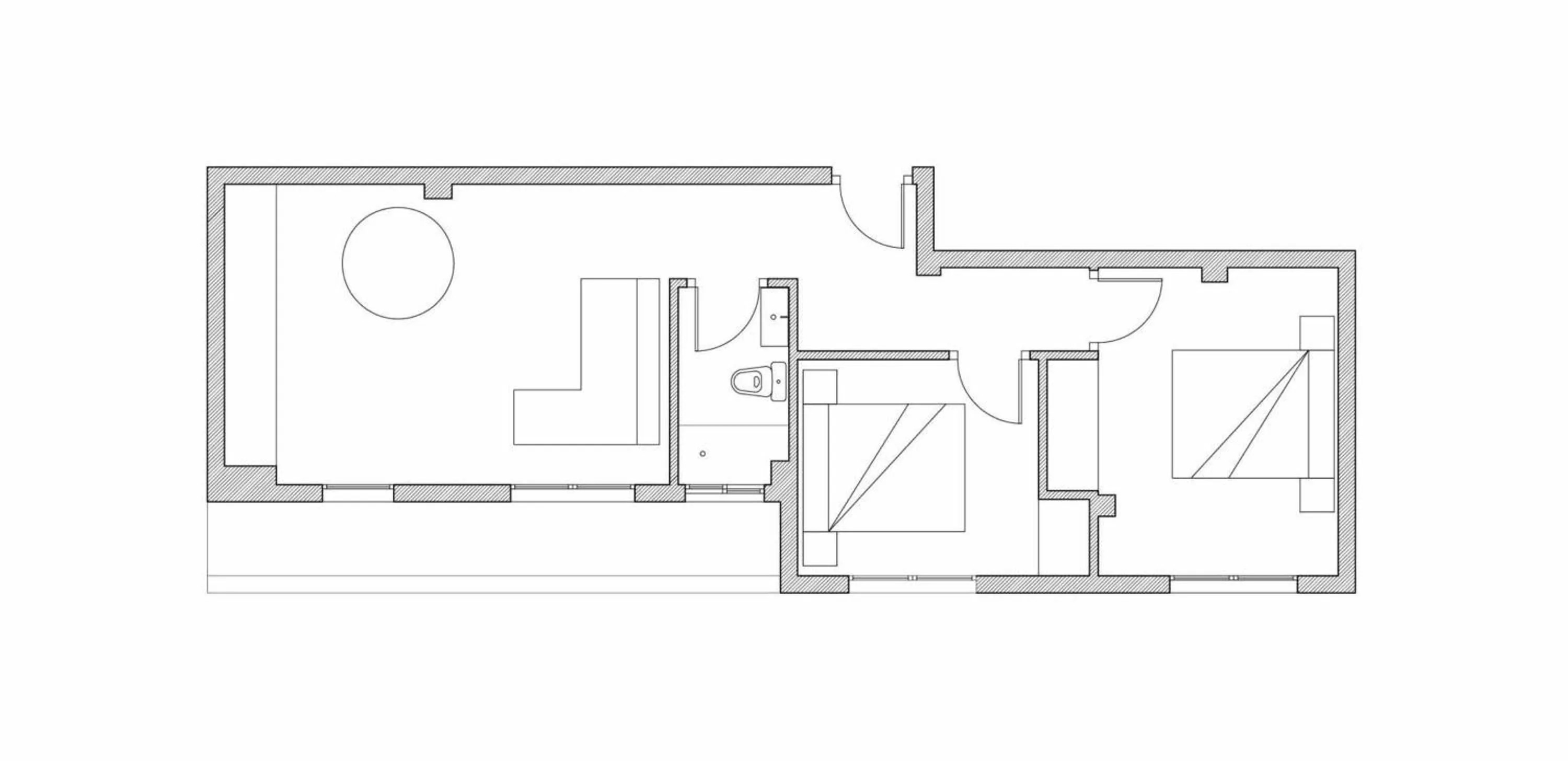 Floor plan in San Francisco 2 by FeelFree Rentals