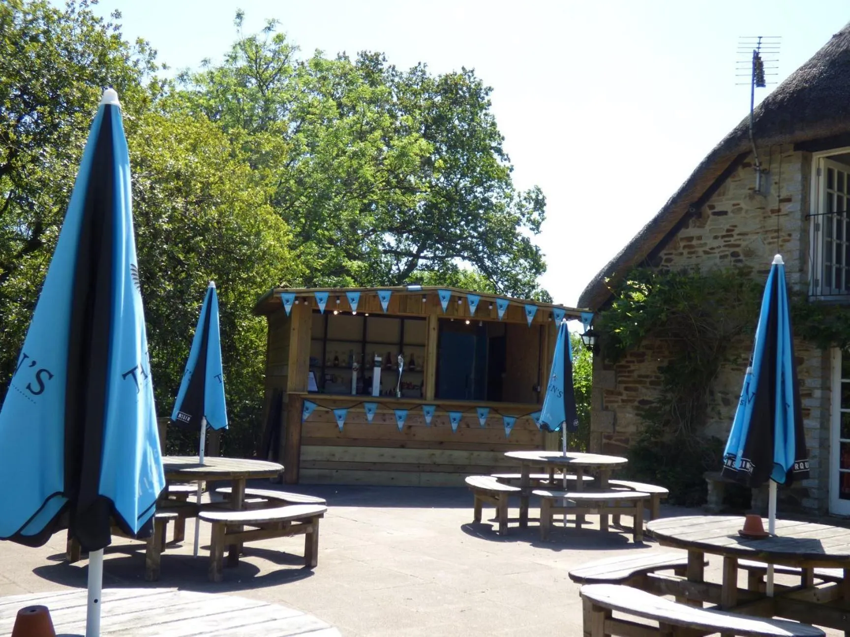 Garden in Bearslake Inn