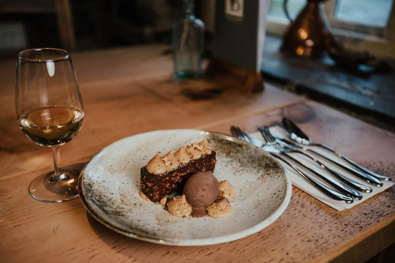 Food and drinks in Bearslake Inn