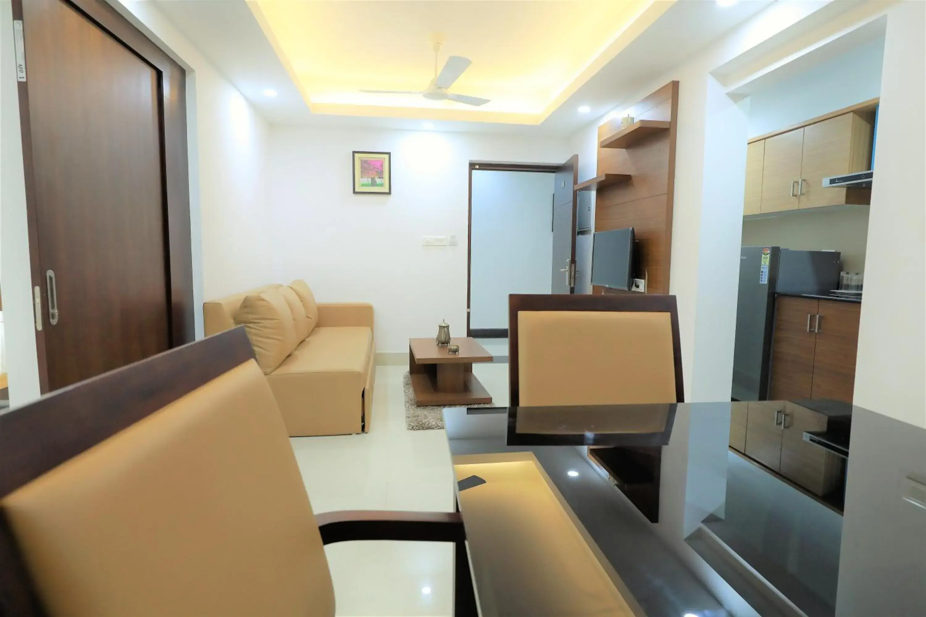 Living room in Swades Myhome Living room in Swades Myhome