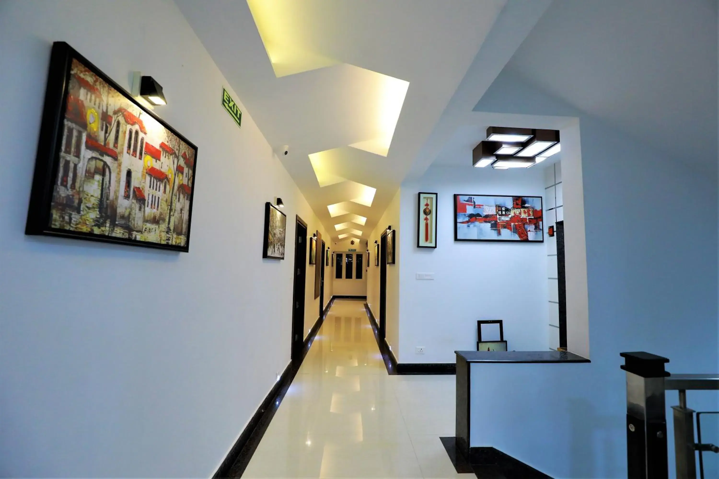 Lobby or reception in Swades Myhome Lobby or reception in Swades Myhome