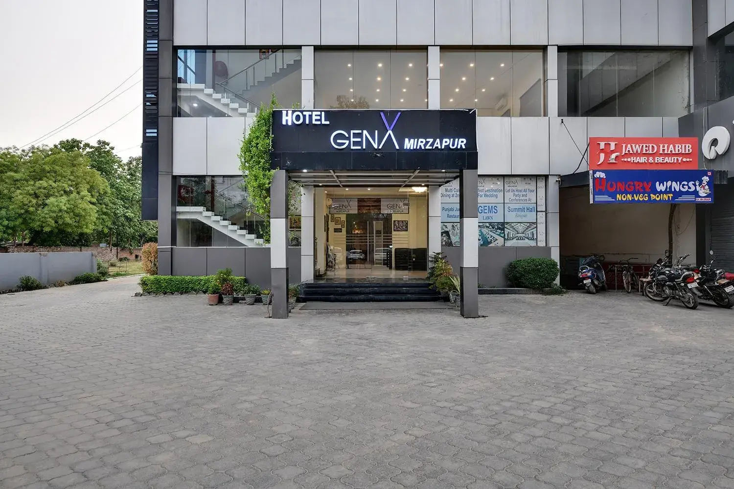 Facade/entrance in GenX Mirzapur Facade/entrance in GenX Mirzapur