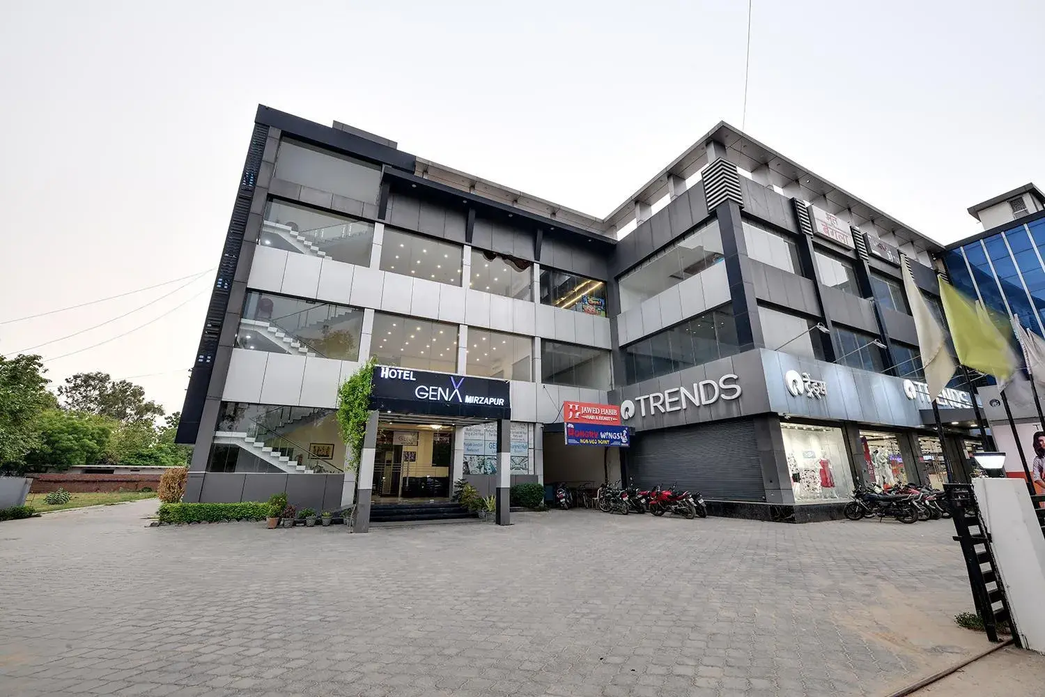 Facade/entrance in GenX Mirzapur Facade/entrance in GenX Mirzapur