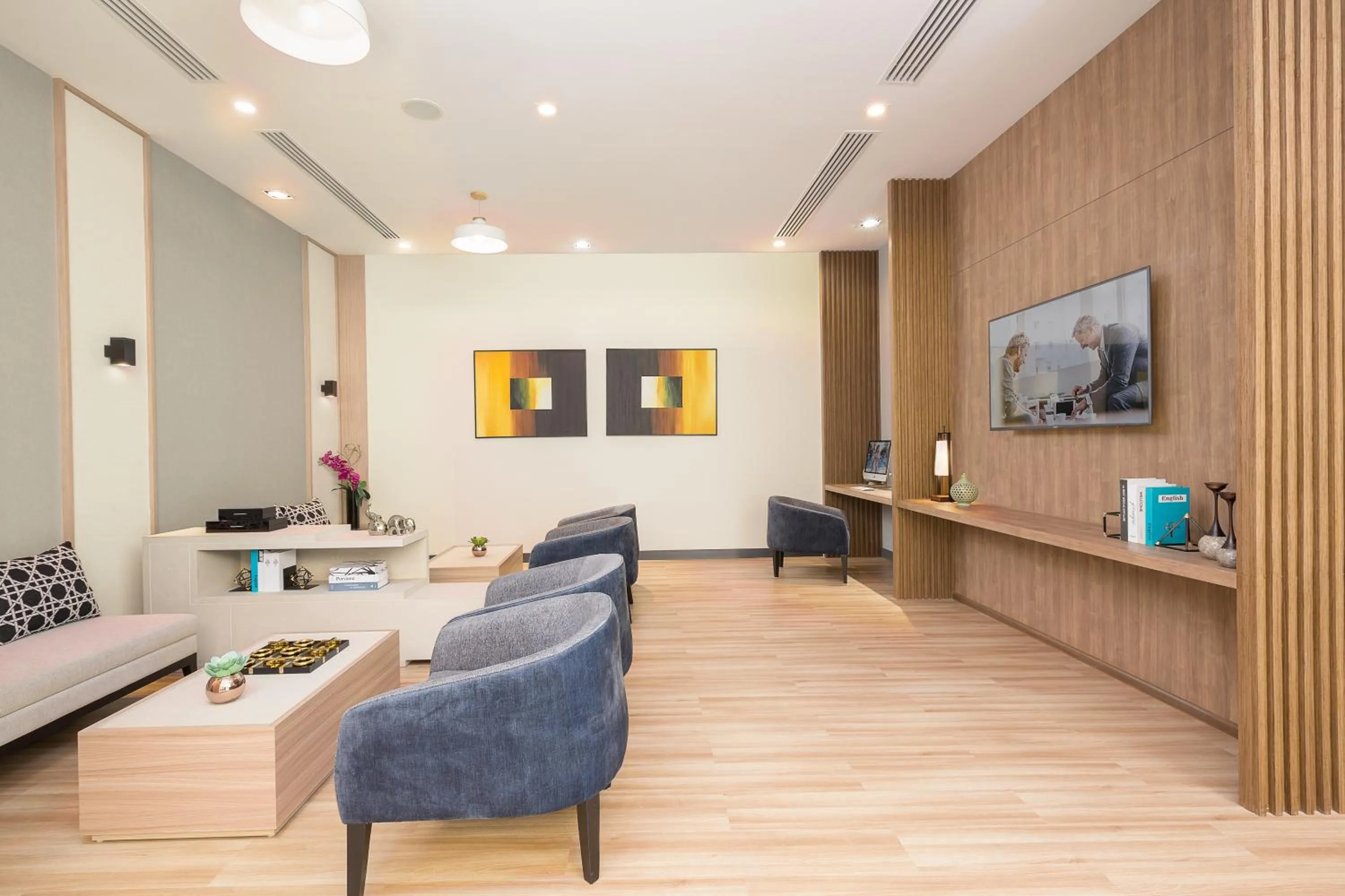 Lobby or reception in Somerset Harbourview Sri Racha