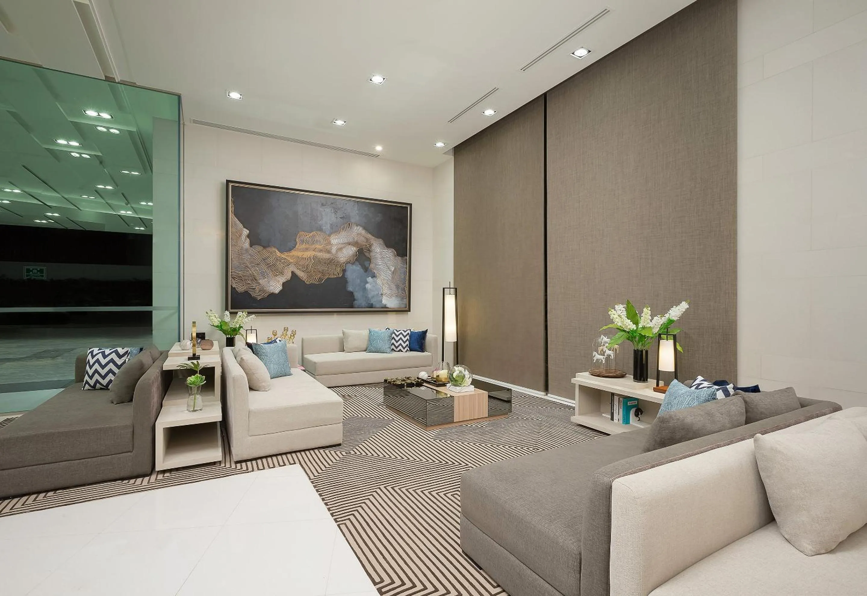 Lobby or reception in Somerset Harbourview Sri Racha