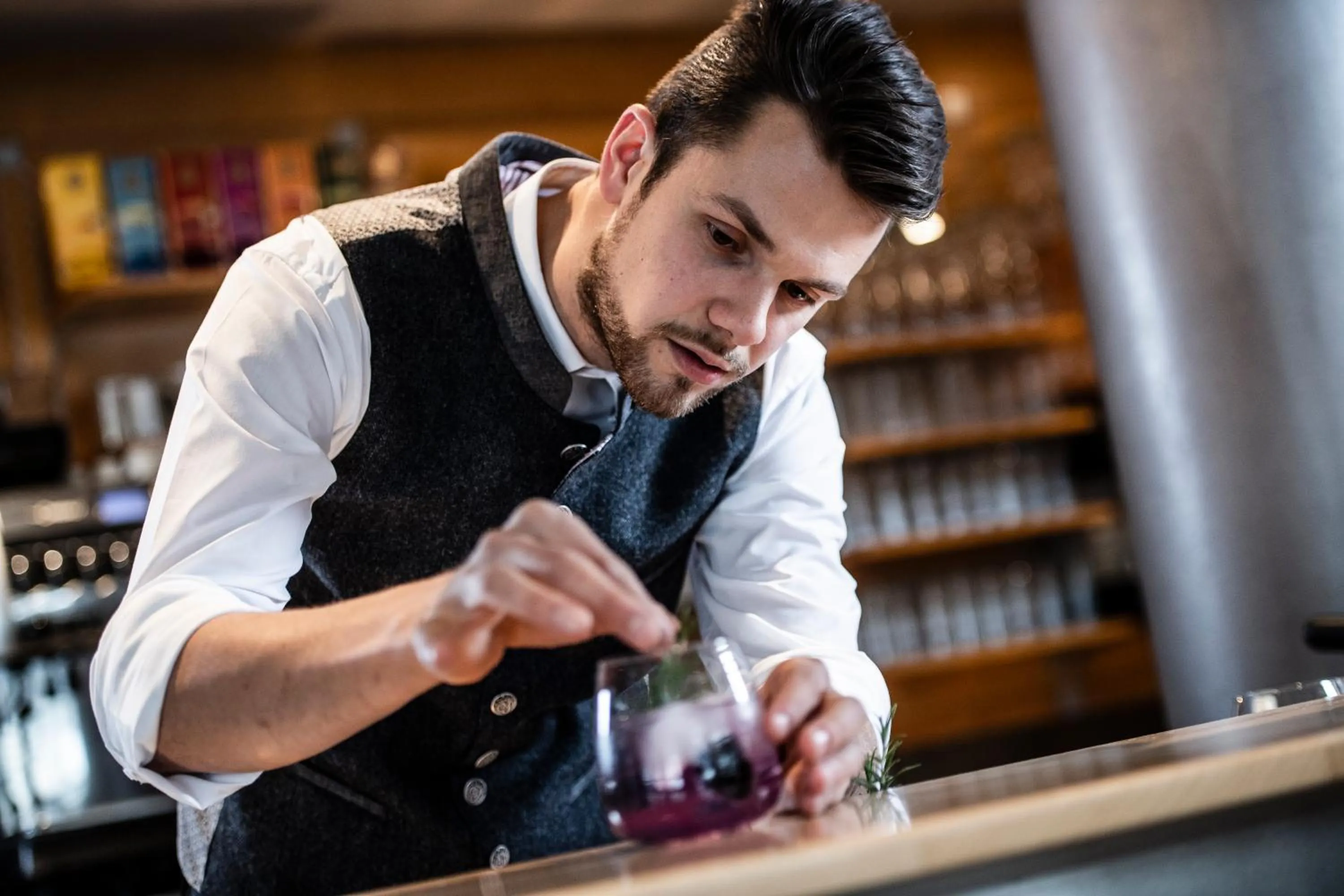 Alcoholic drinks in Viel Nois Guest House