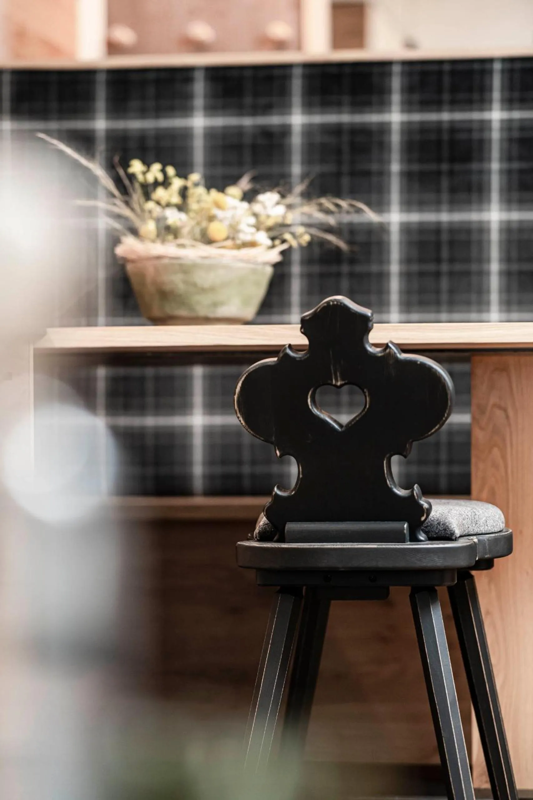 Decorative detail in Viel Nois Guest House