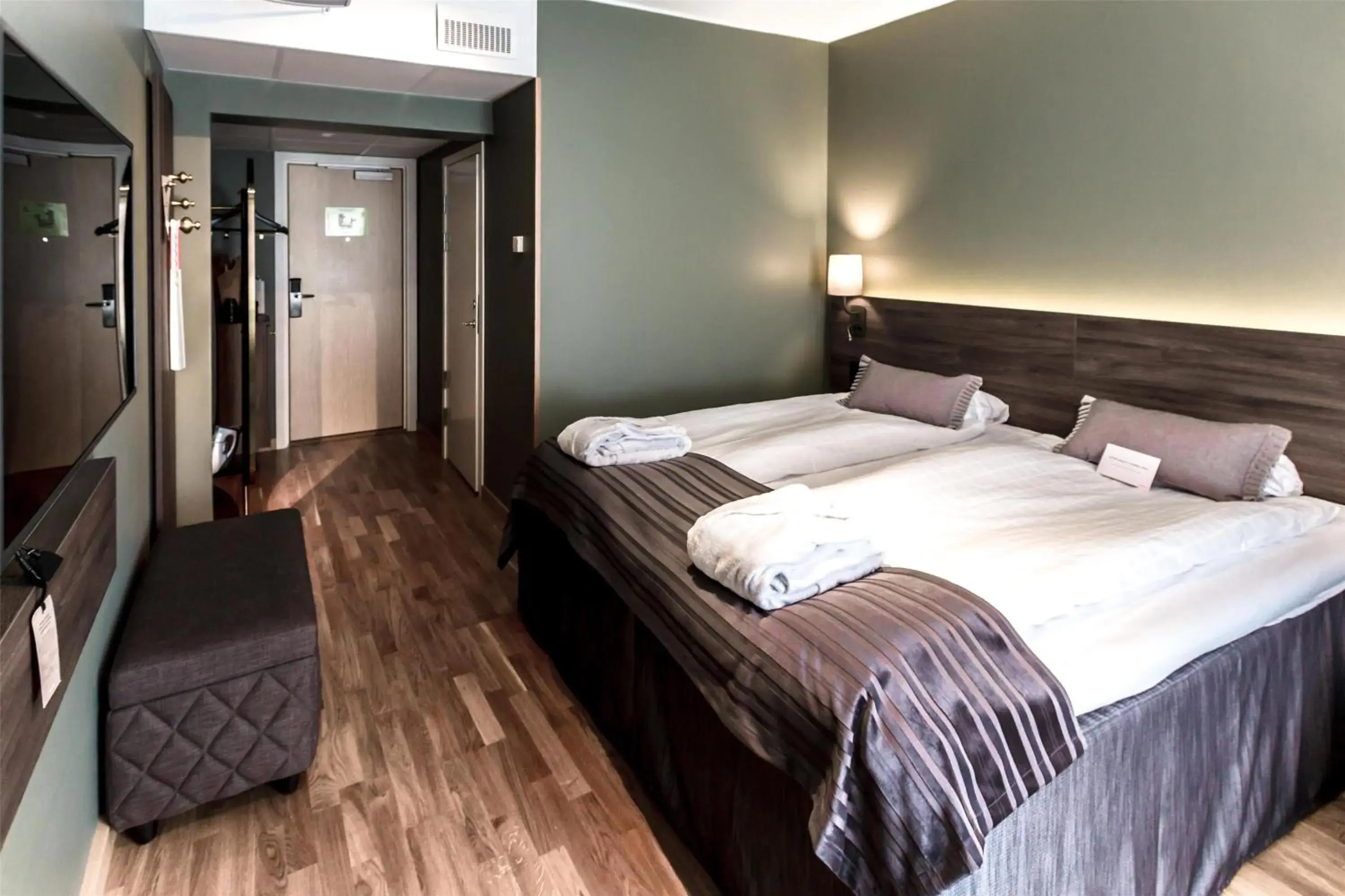 Bedroom, Bed in Scandic Uplandia Bedroom, Bed in Scandic Uplandia