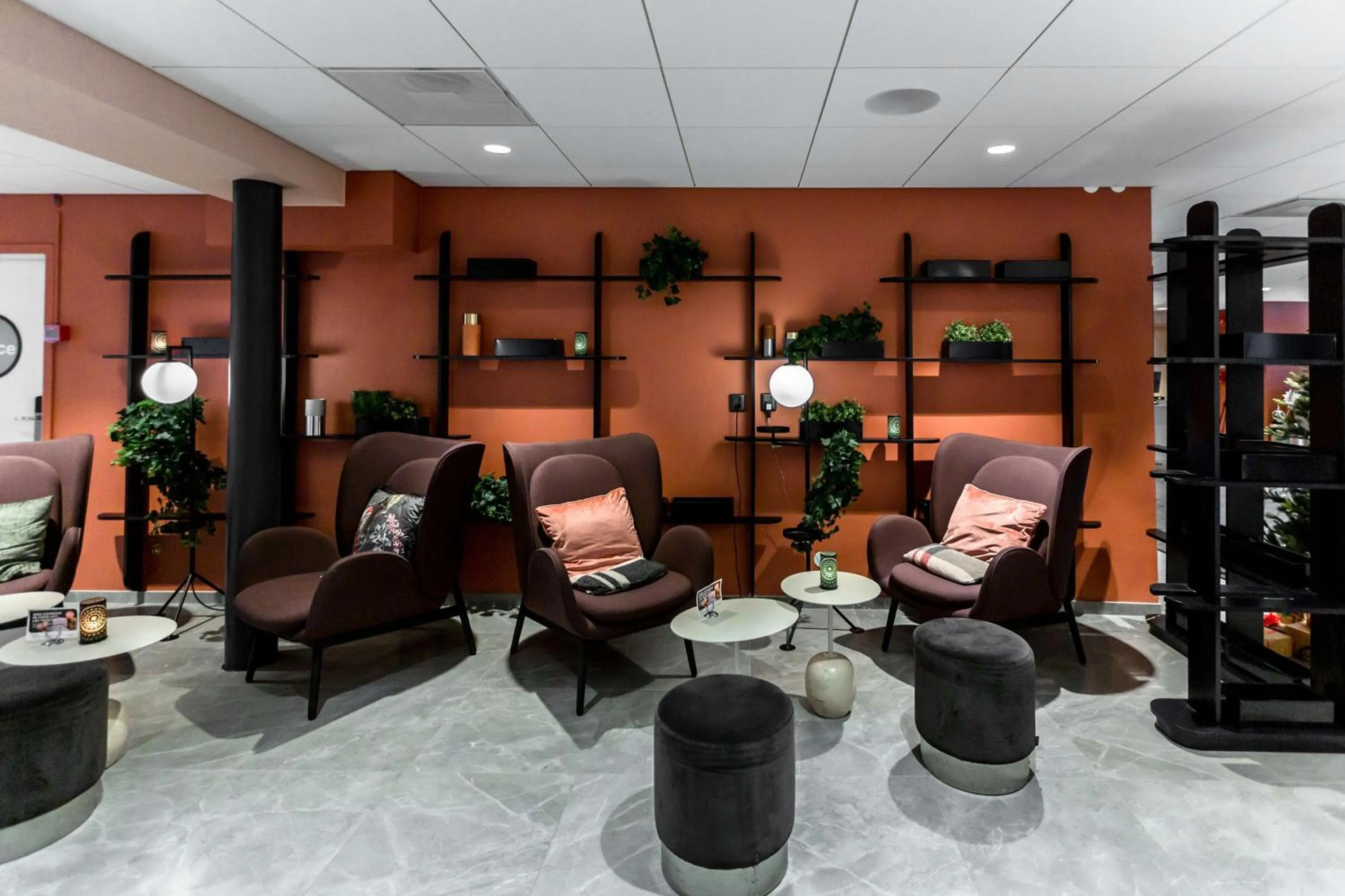 Lobby or reception in Scandic Uplandia