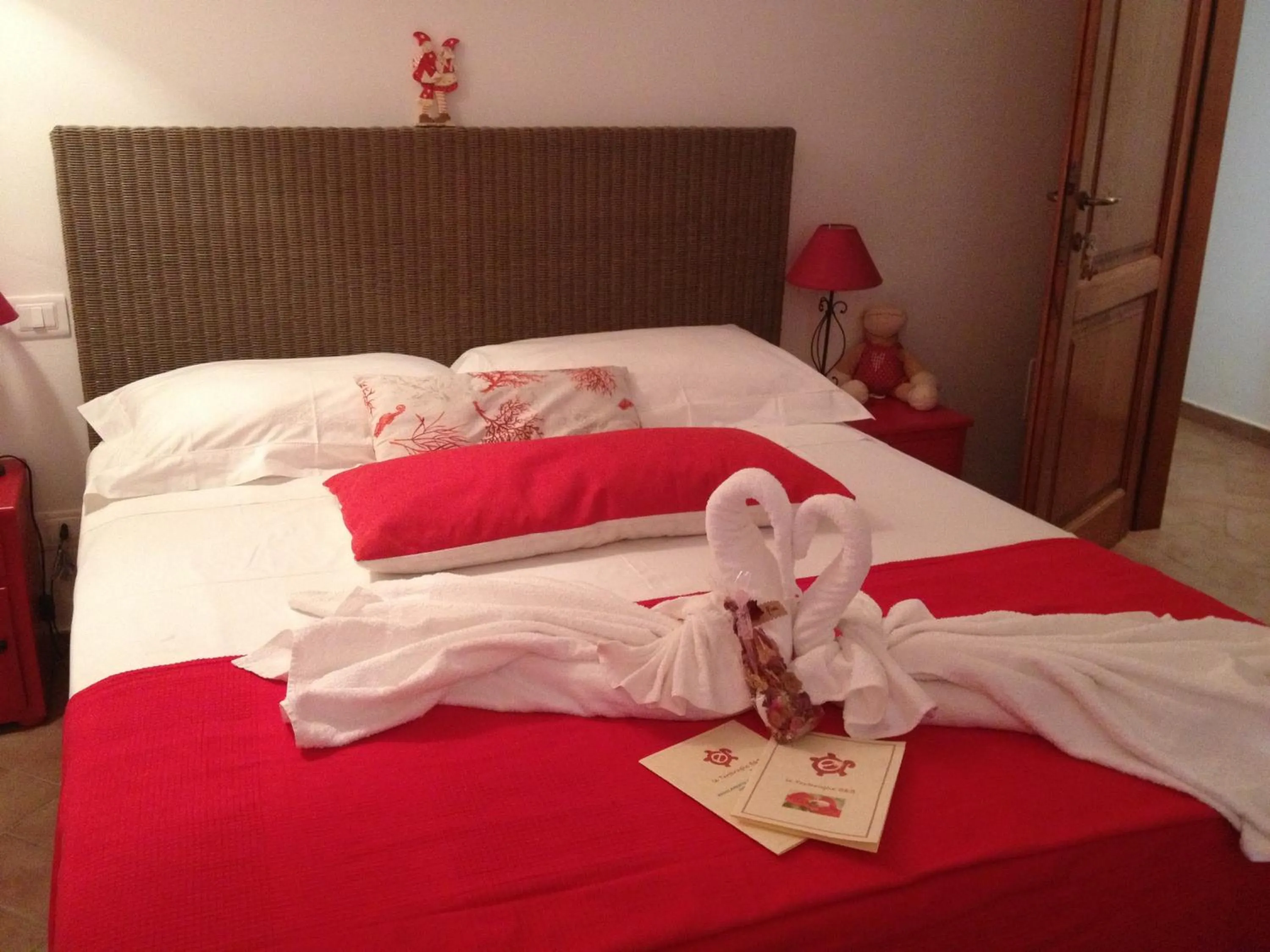 Bed in Le Tartarughe rooms