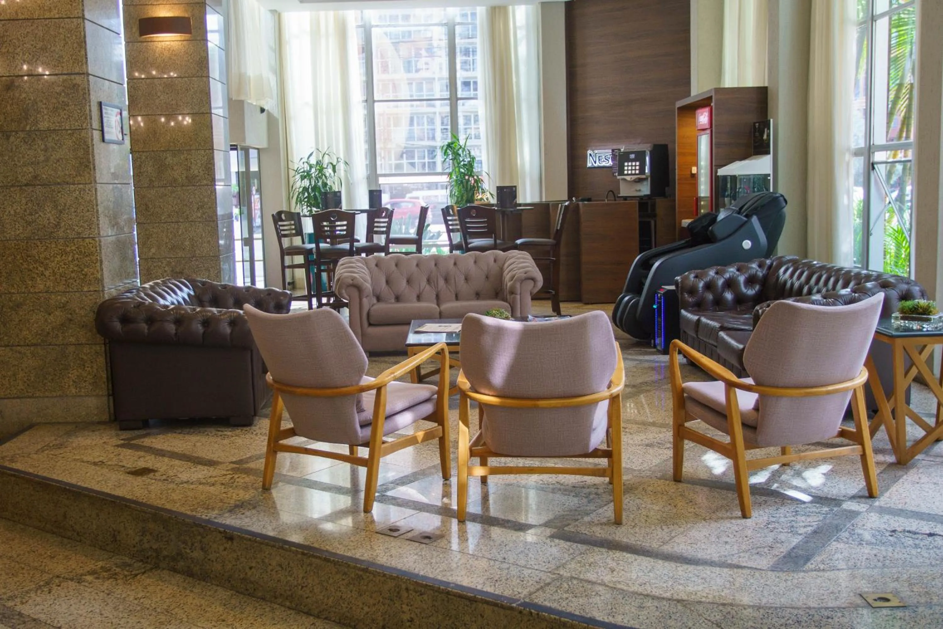 Lobby or reception in SJ Royal - San Juan Curitiba